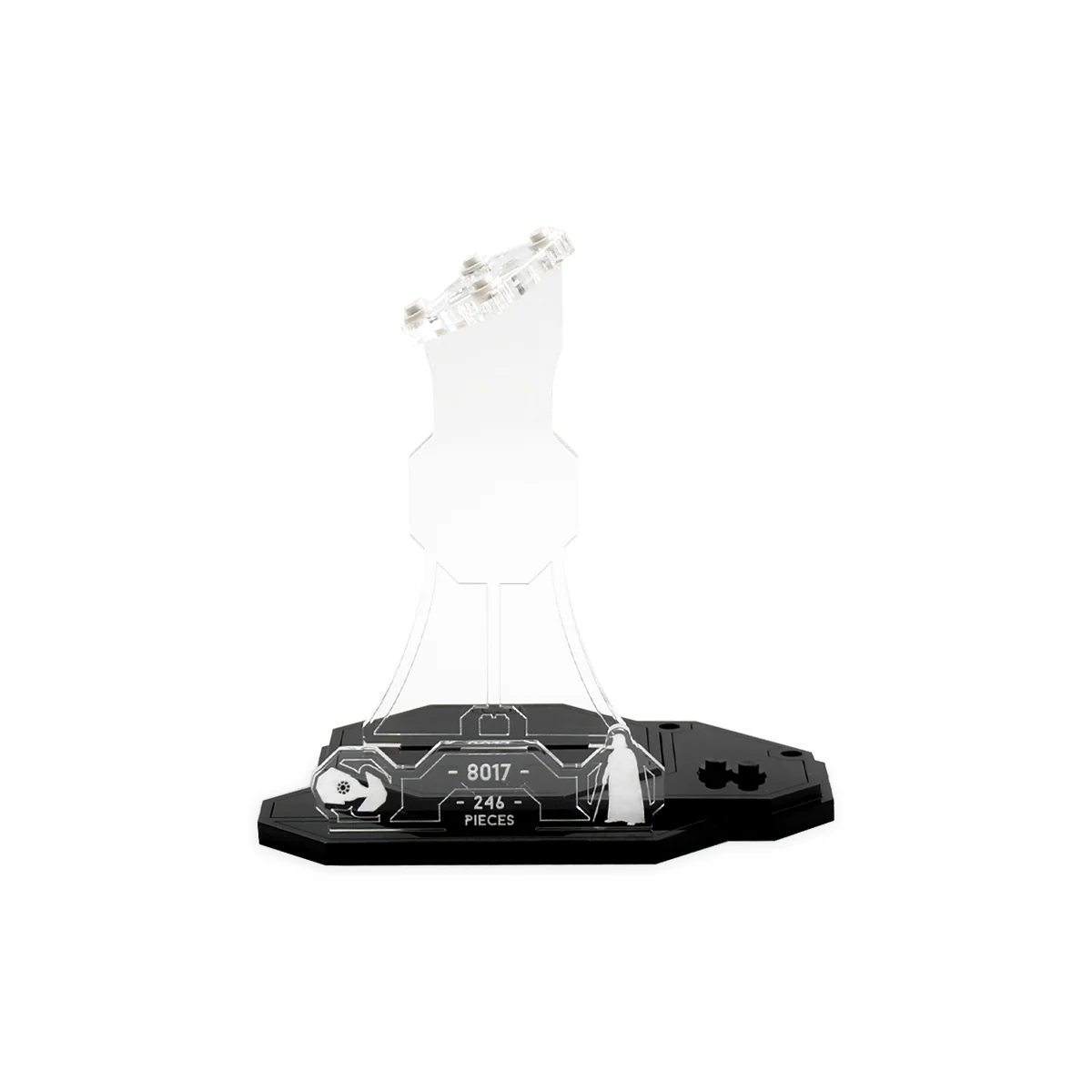 Display Stand for LEGO® Star Wars™ Darth Vader's TIE Fighter (8017) - Image 4