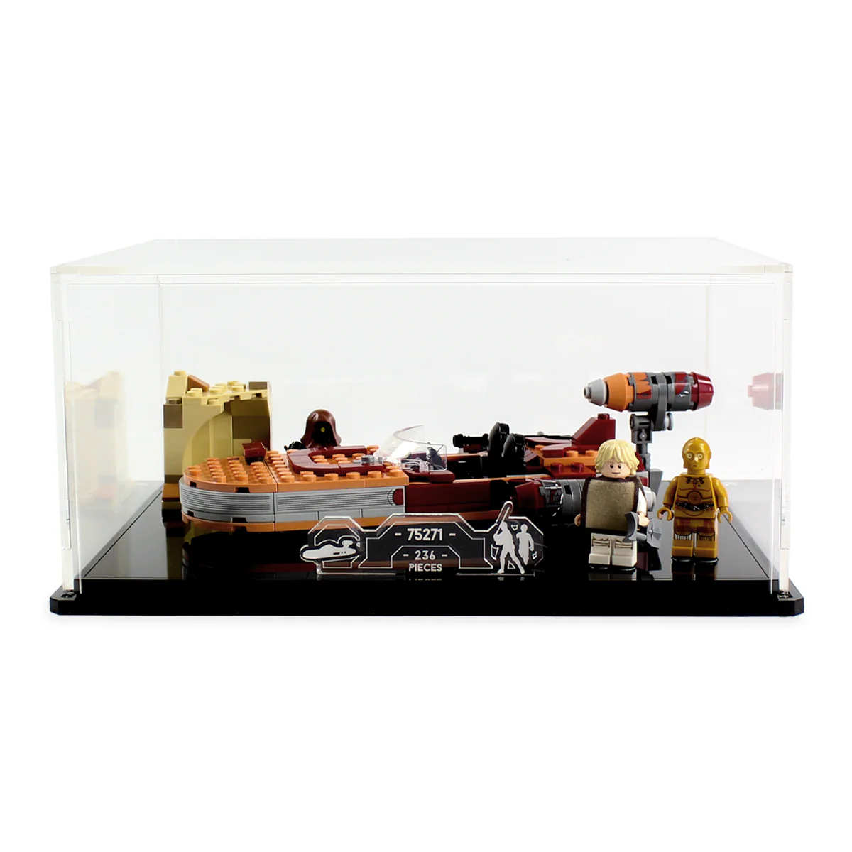 Display Case for LEGO® Star Wars™ Luke's Landspeeder (75271) - Image 6