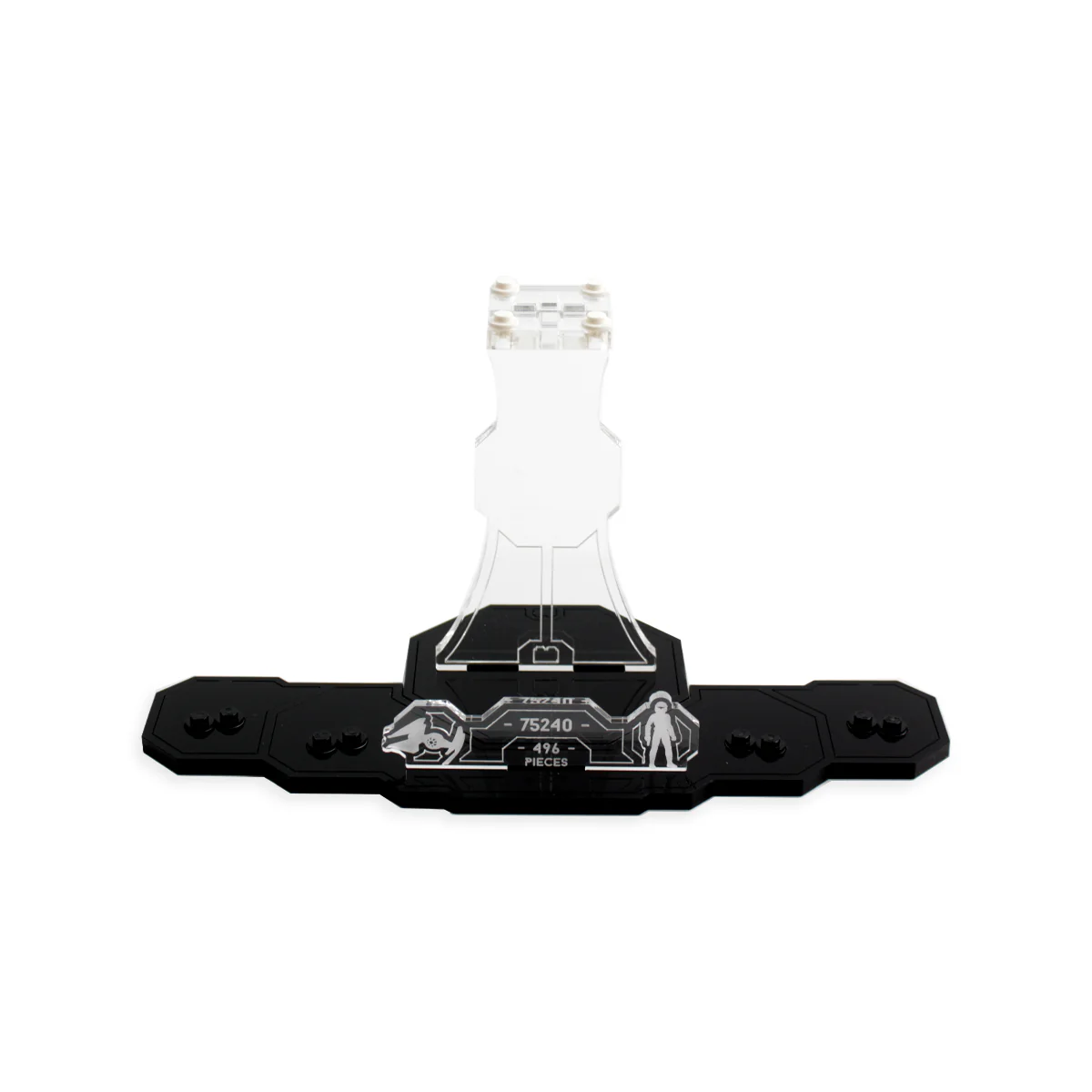 Display Stand for LEGO® Star Wars™ Major Vonreg's TIE Fighter (75240) - Image 3