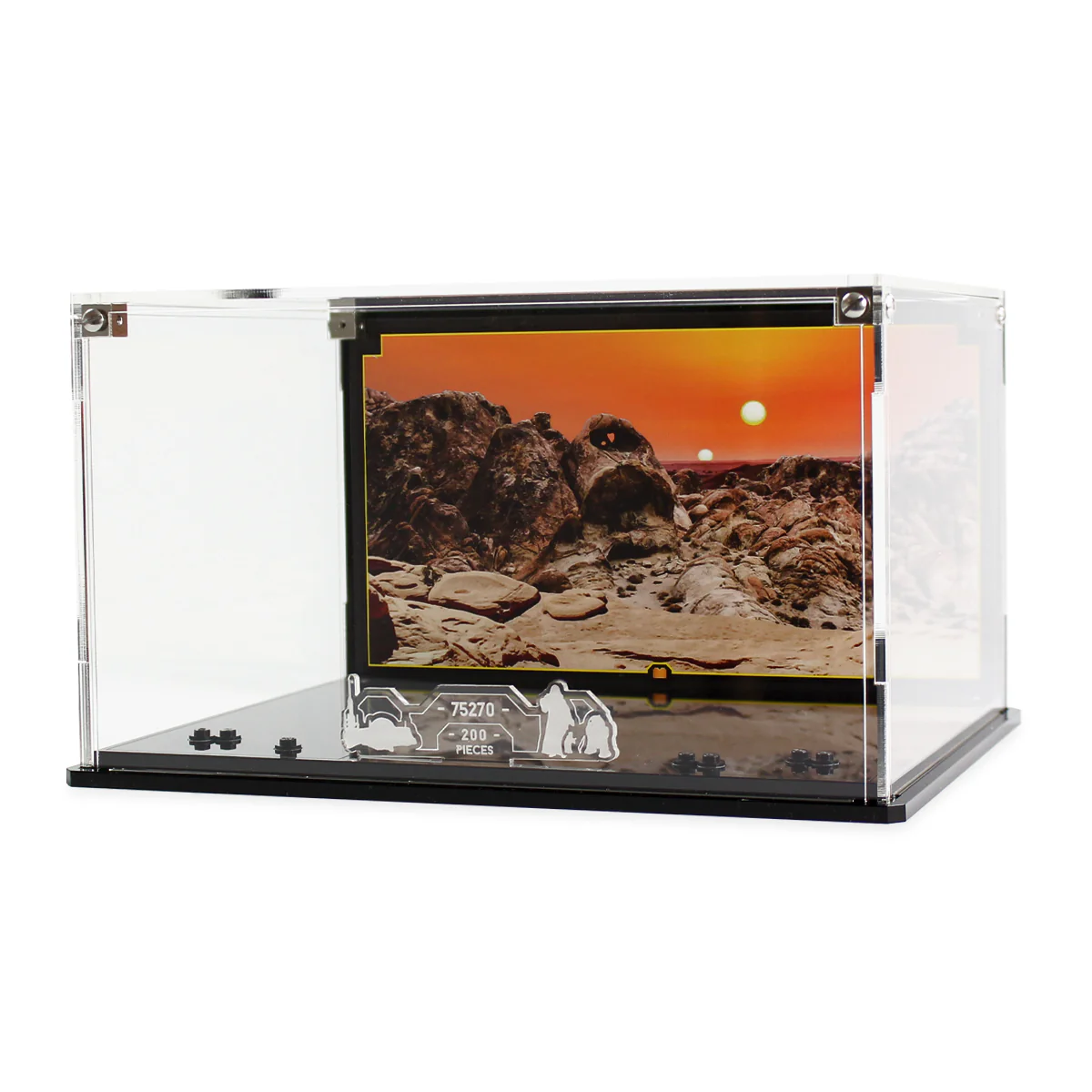 Display Case for LEGO® Star Wars™ Obi-Wan's Hut (75270) - Image 2