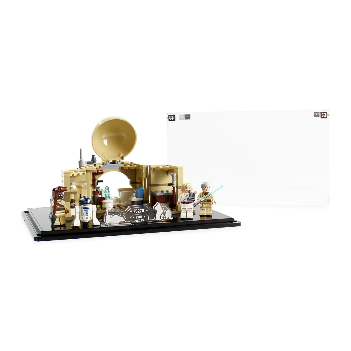 Display Case for LEGO® Star Wars™ Obi-Wan's Hut (75270) - Image 4