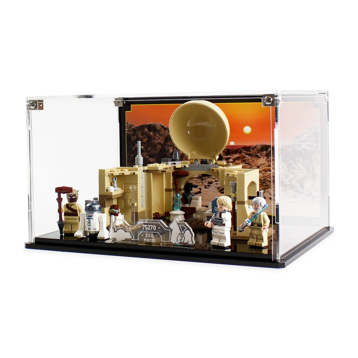 Display Case for LEGO® Star Wars™ Obi-Wan's Hut (75270) - Image 5