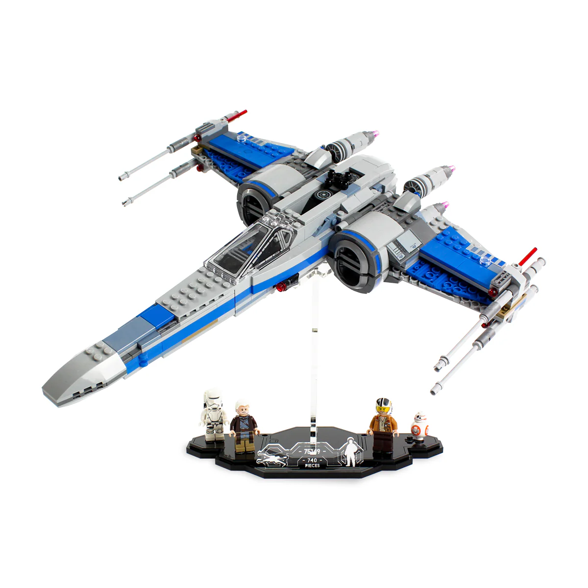 Display Stand for LEGO® Star Wars™ Resistance X-Wing Fighter (75149) - Image 2