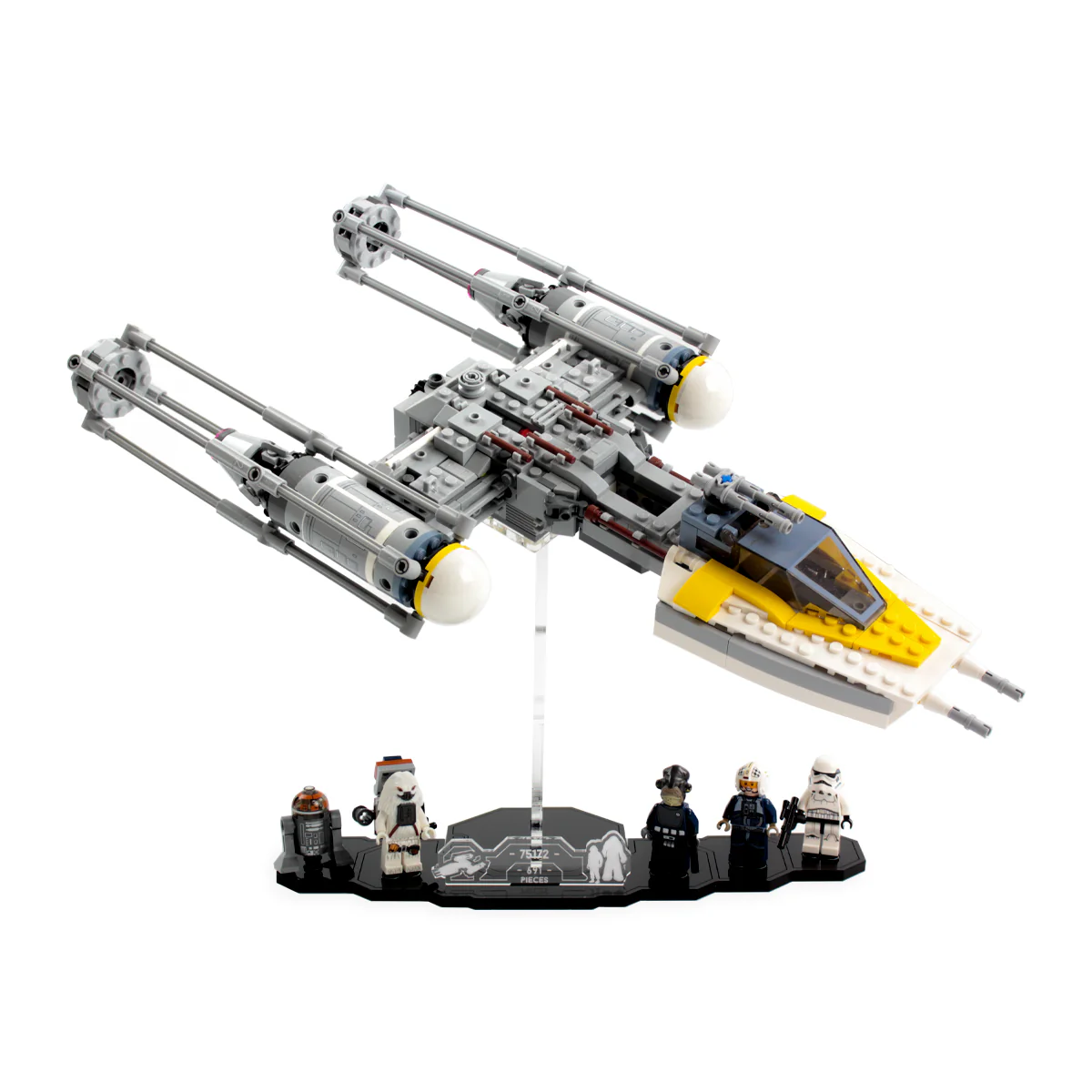 Display Stand for LEGO® Star Wars™ Y-Wing (75172)
