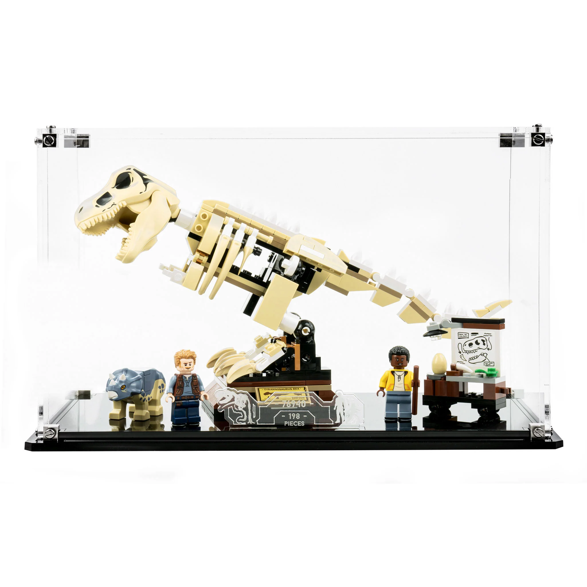 Display Case for LEGO® T. rex Dinosaur Fossil Exhibition (76940) - Image 7
