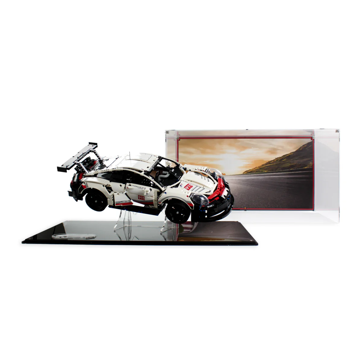 Display Case for LEGO® Technic: Porsche 911 RSR (42096) - Image 4
