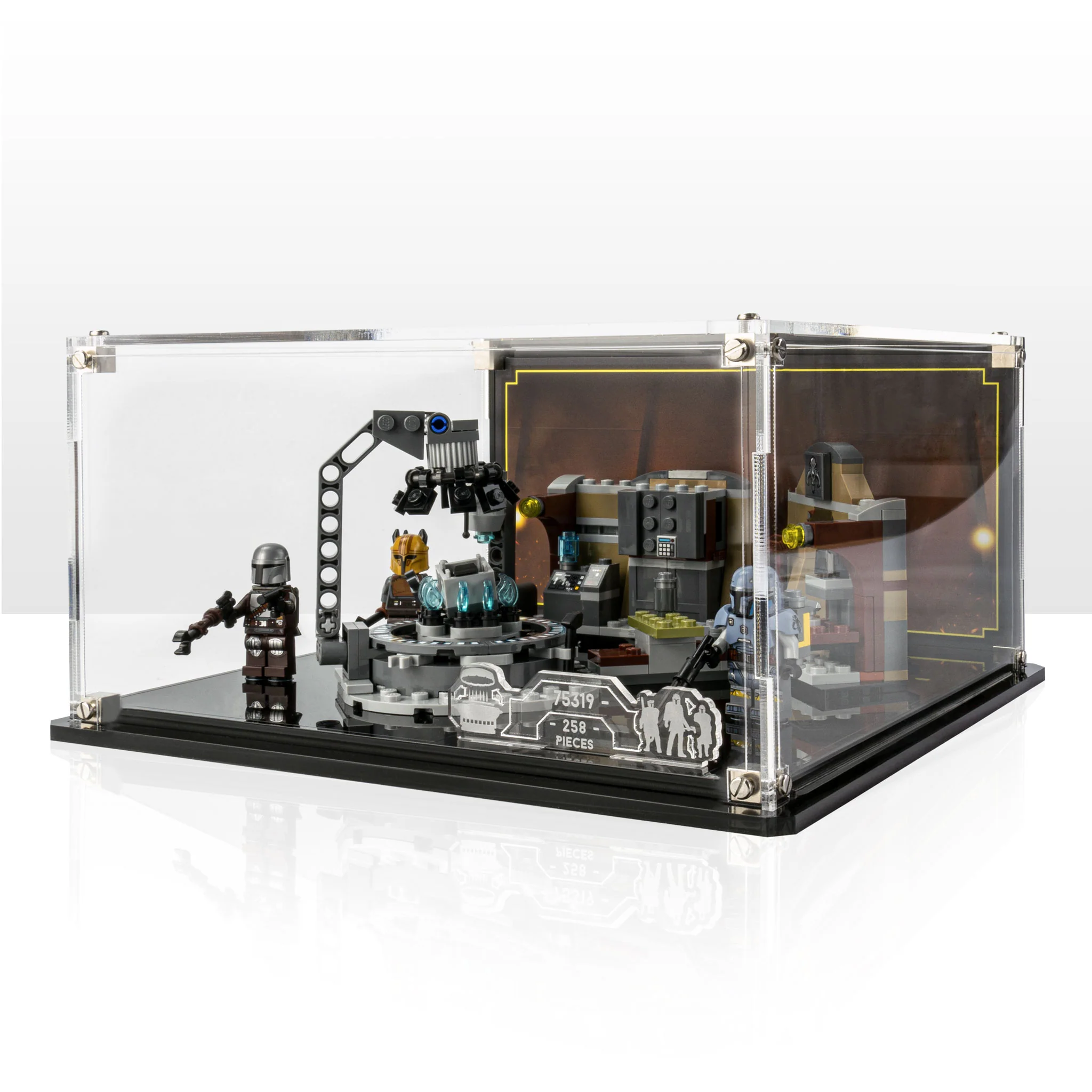Display Case for LEGO® Star Wars™ The Armourer’s Mandalorian™ Forge (75319)