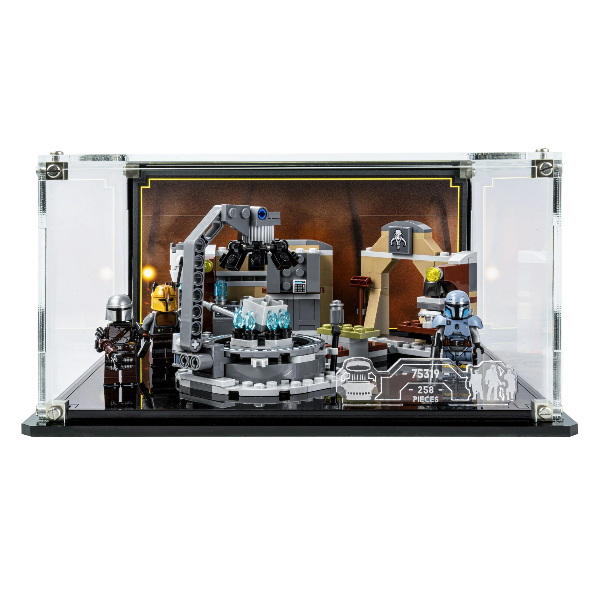 Display Case for LEGO® Star Wars™ The Armourer’s Mandalorian™ Forge (75319) - Image 2