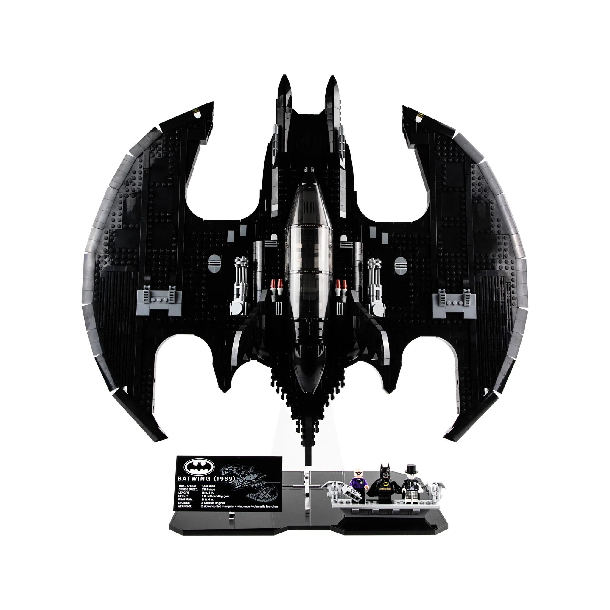 Display Stands for LEGO® Batman™ 1989 Batwing (76161) - Image 2