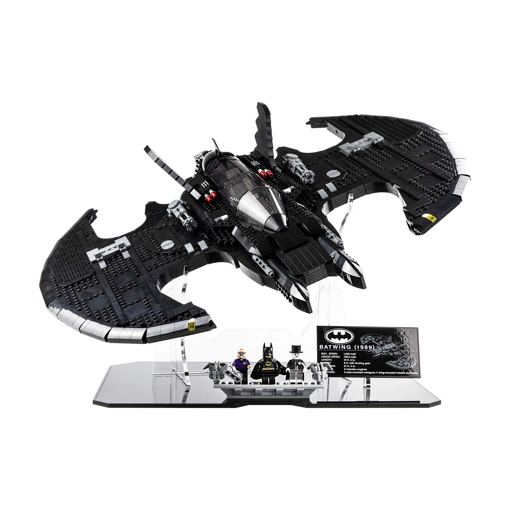 Display Stands for LEGO® Batman™ 1989 Batwing (76161) - Image 4