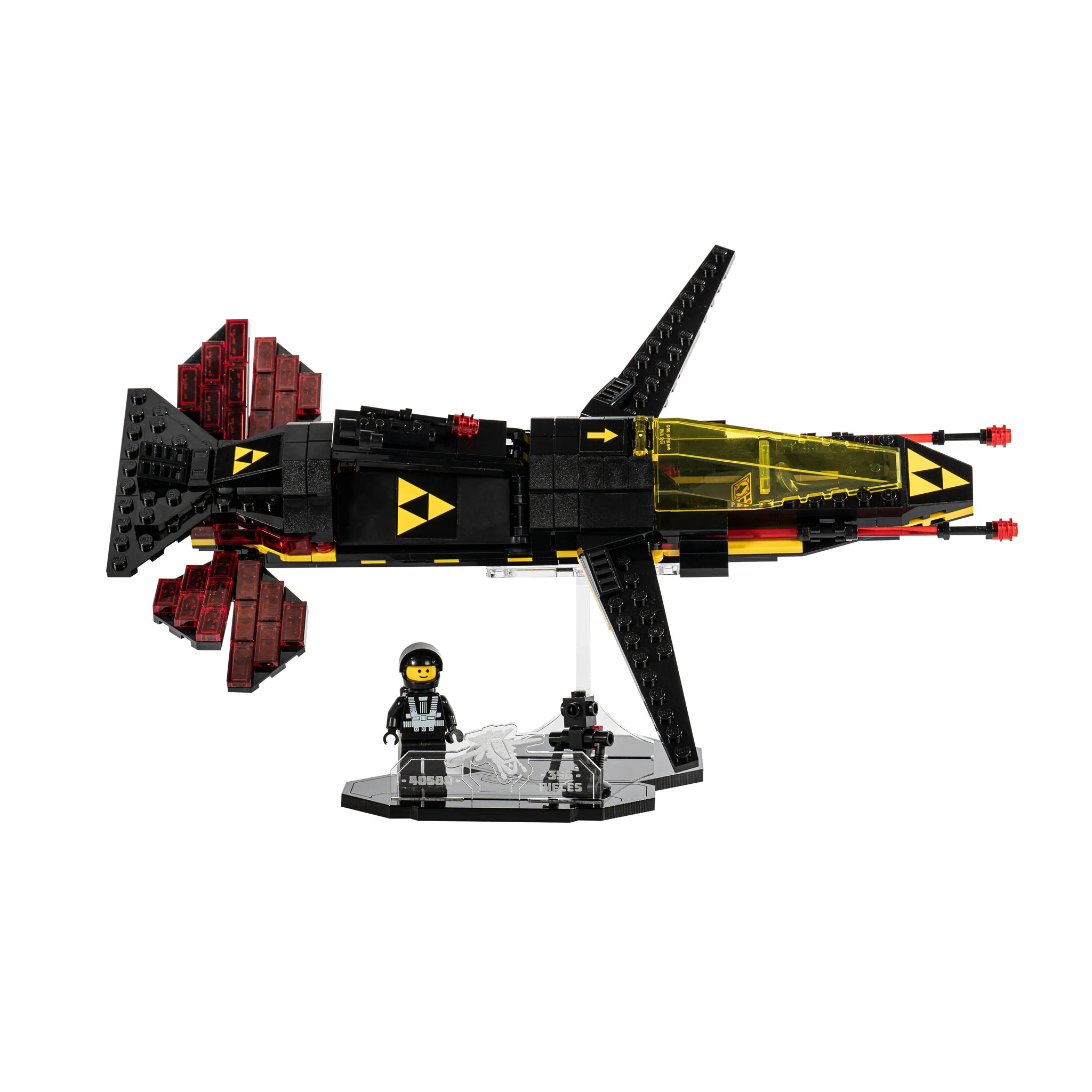 Display Stand for LEGO® Blacktron Cruiser (40580) - Image 2