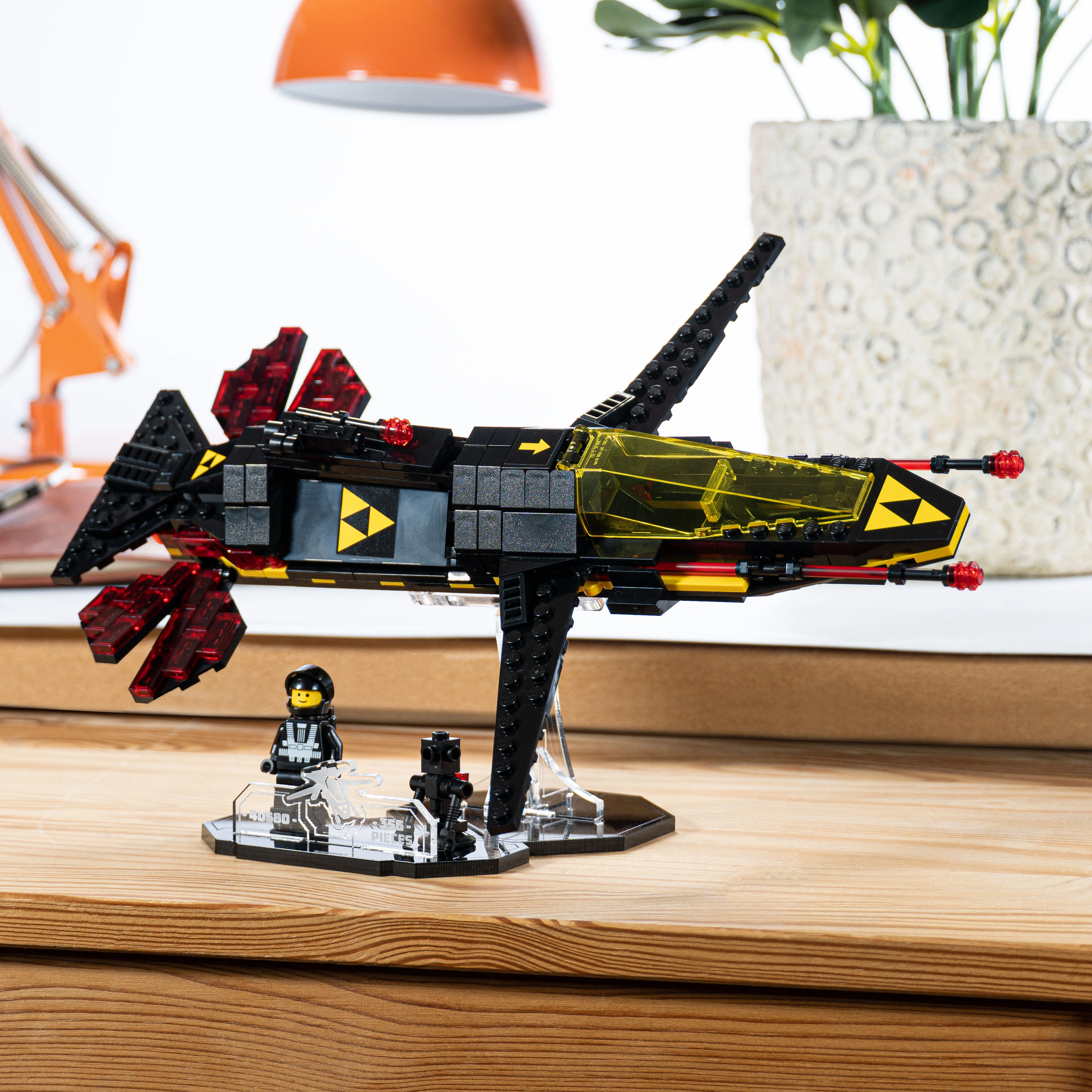 Display Stand for LEGO® Blacktron Cruiser (40580) - Image 6