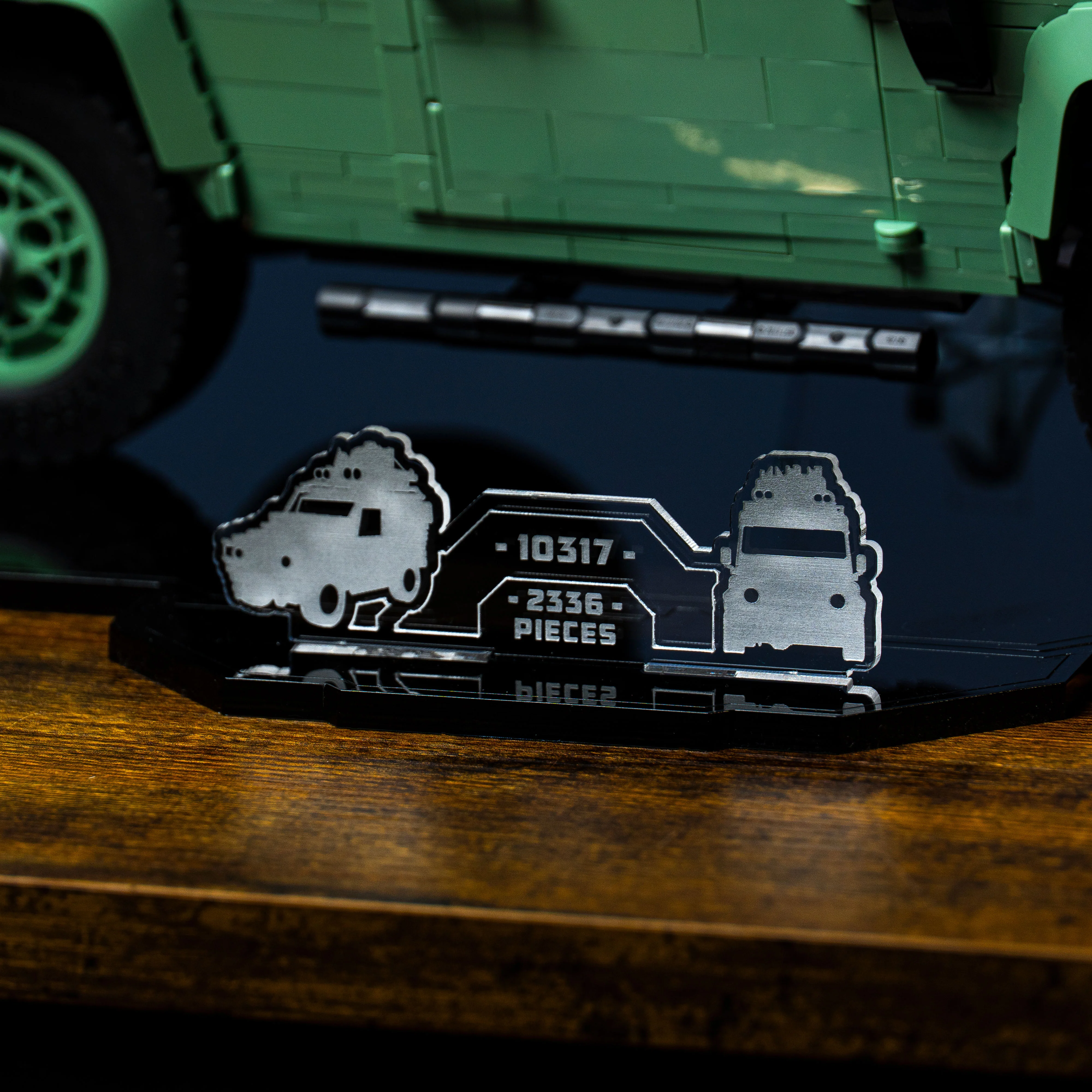 Display Stand for LEGO® Icons: Land Rover Classic Defender 90 (10317) - Image 9