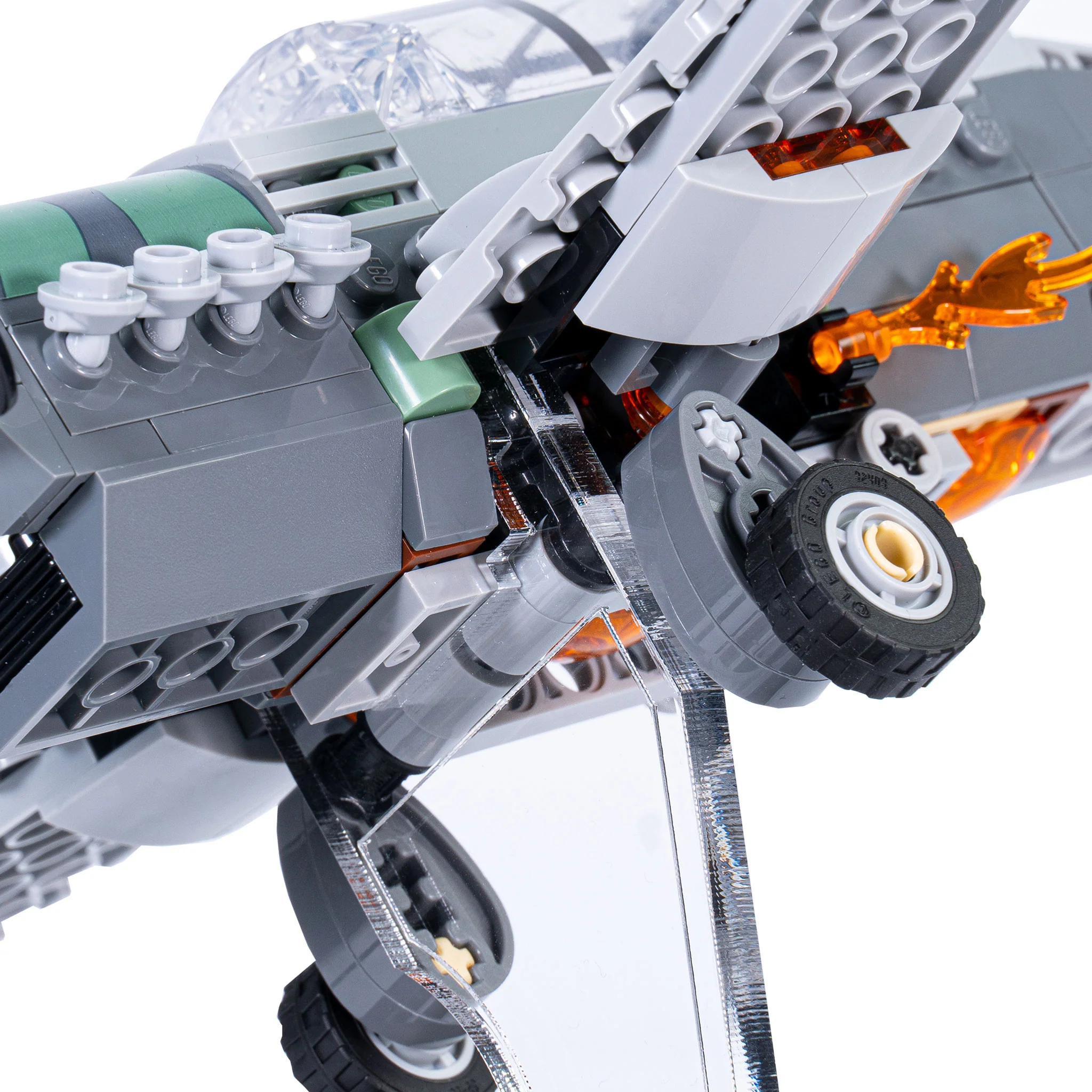 Display Stand for LEGO® Indiana Jones™ Fighter Plane Chase (77012) - Image 3
