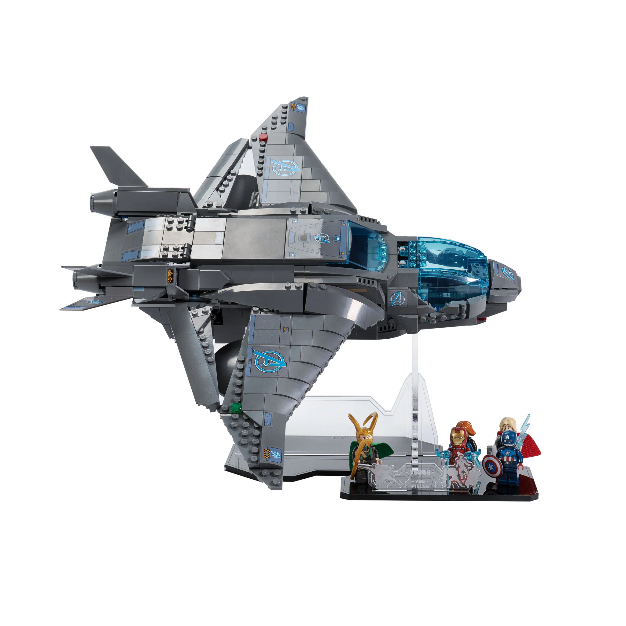 Display Stand for LEGO® Marvel: The Avengers Quinjet (76248) - Image 2