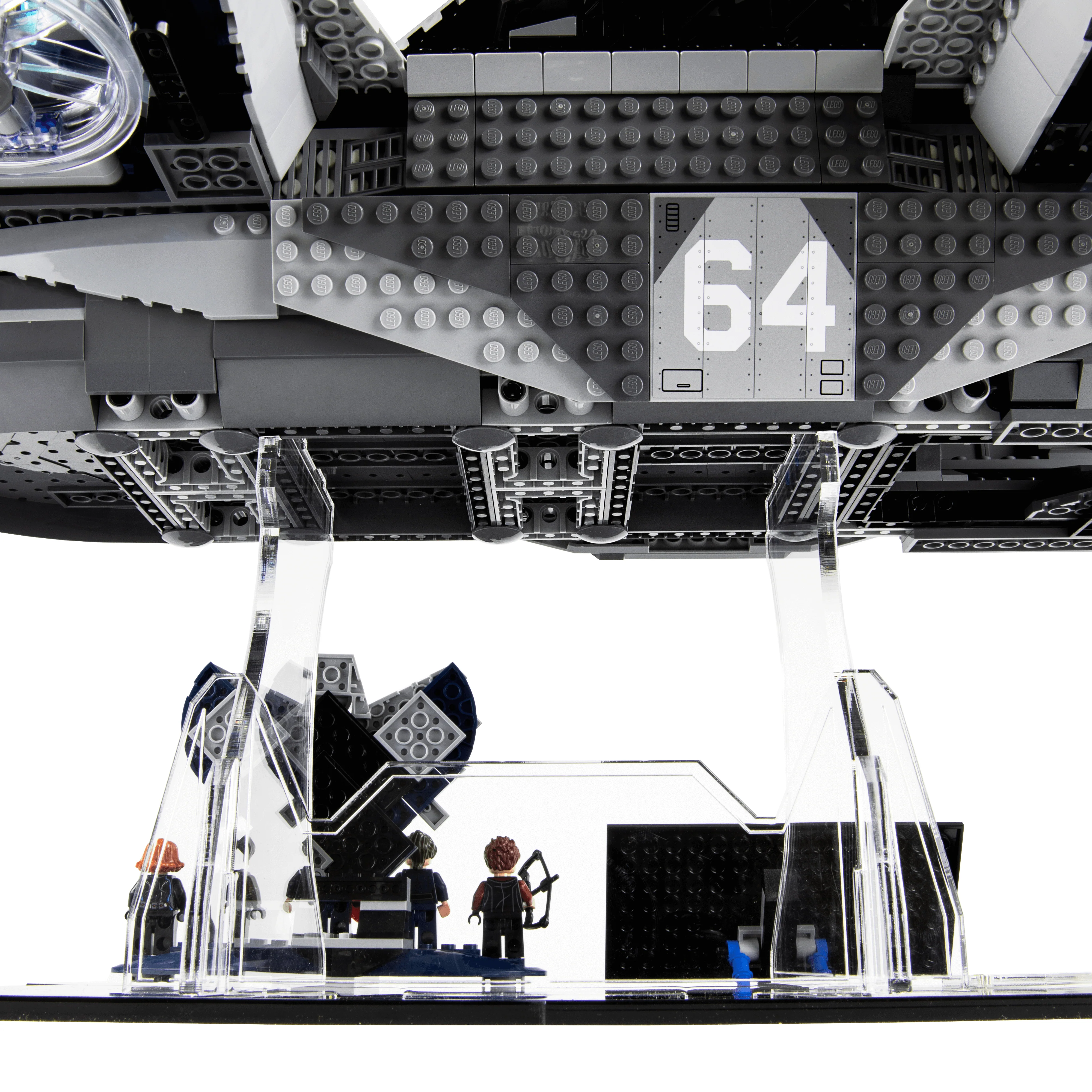 Display Stand for LEGO® Marvel: The Shield Helicarrier (76042) - Image 4