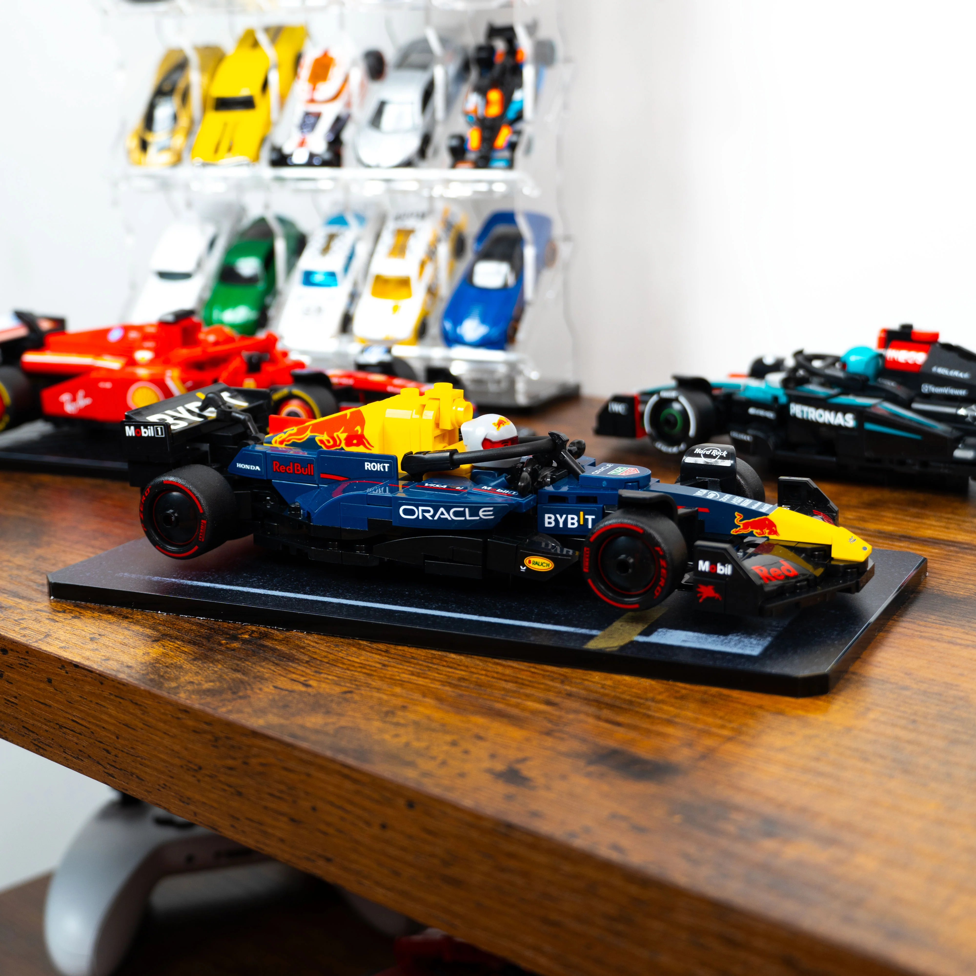 Wall Mountable Display Stand for LEGO® Speed Champions: Formula 1 Range - Image 14
