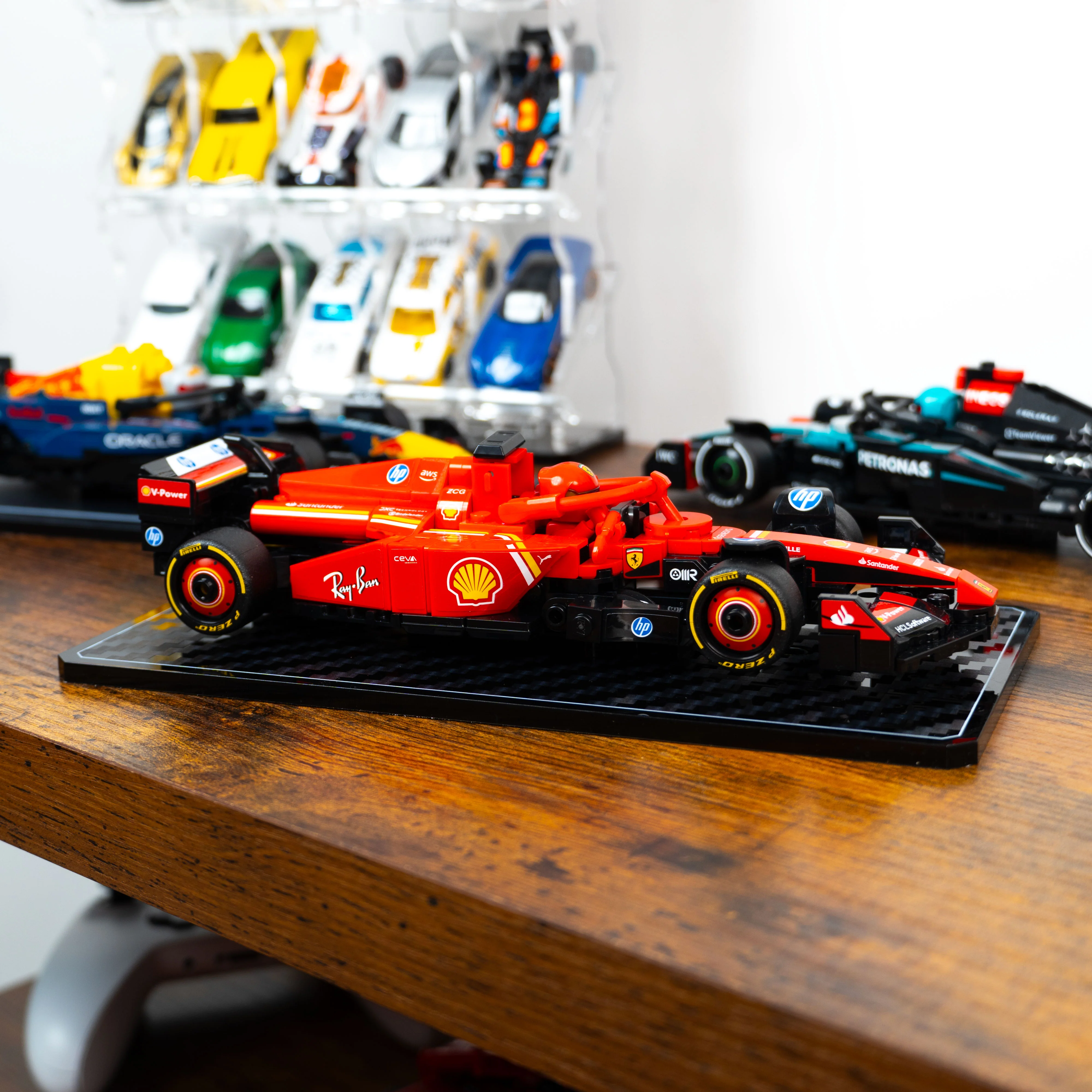 Wall Mountable Display Stand for LEGO® Speed Champions: Formula 1 Range - Image 15