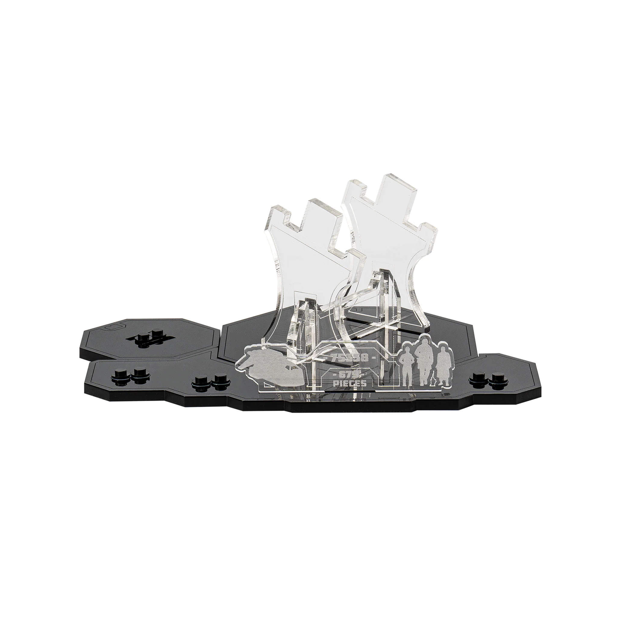 Display Stand for LEGO® Star Wars Ambush on Ferrix (75338) - Image 3