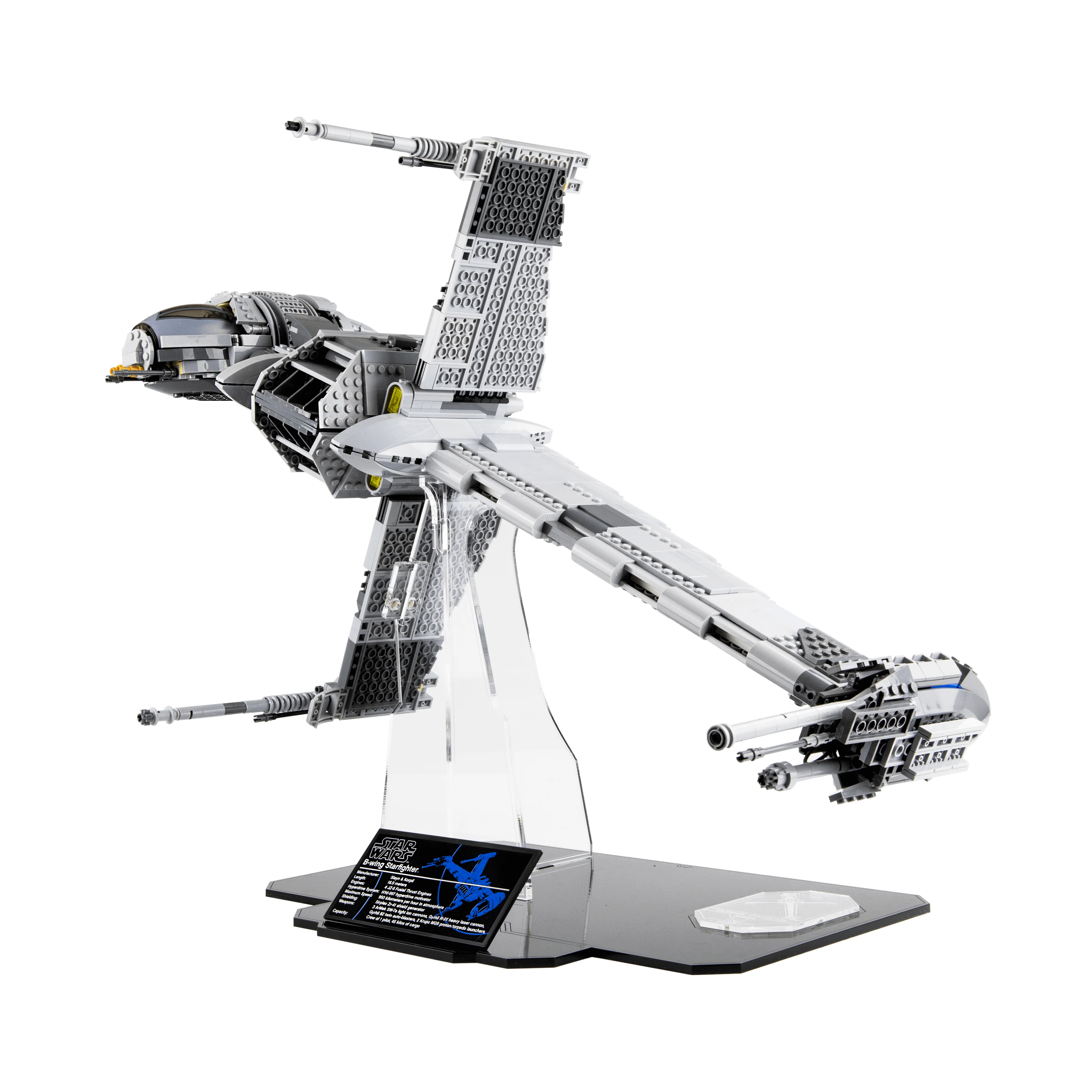 Display Stand for LEGO® Star Wars™ UCS B-Wing Starfighter (10227) - Image 2