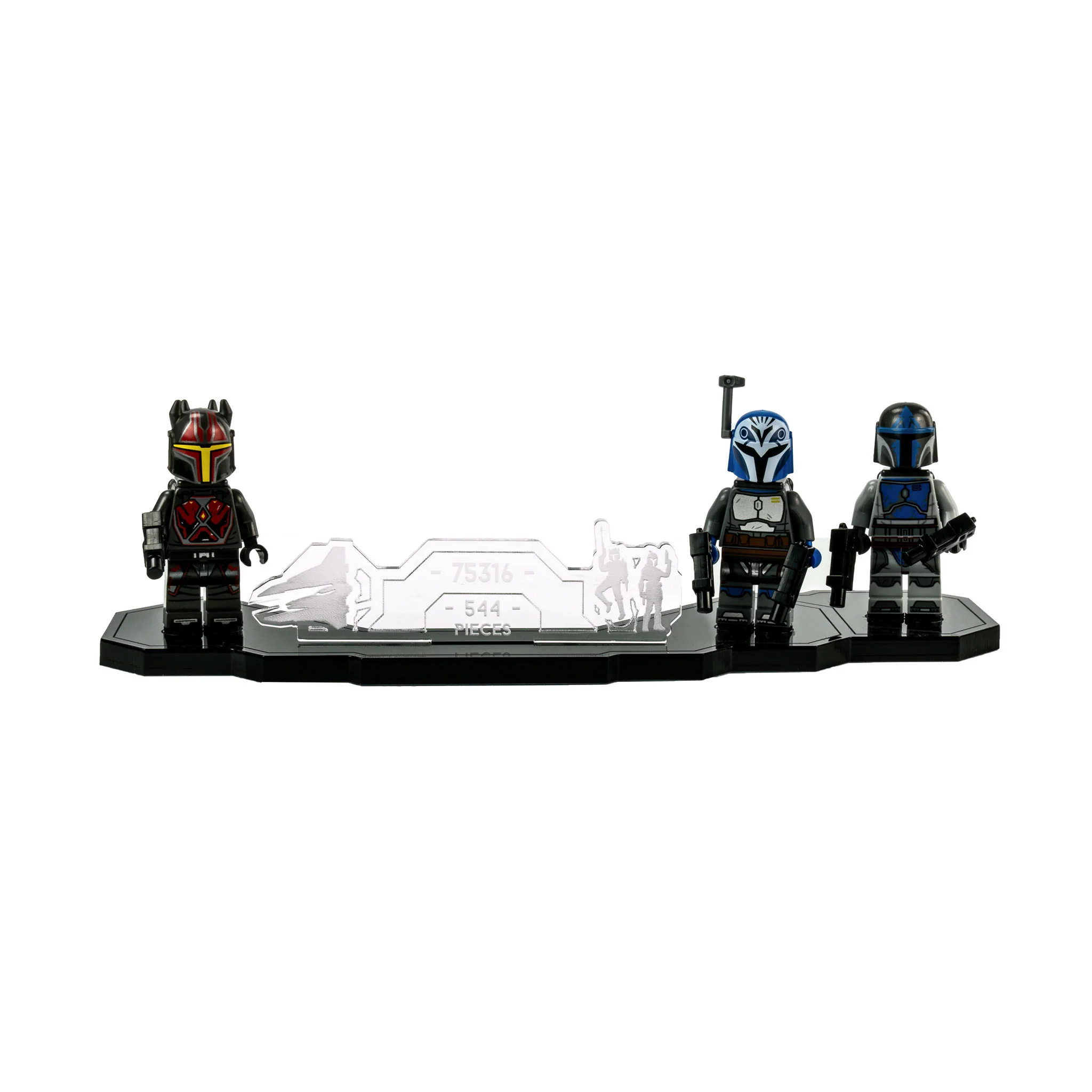 Display Stand for LEGO® Star Wars™ Mandalorian Starfighter™ (75316) - Image 4