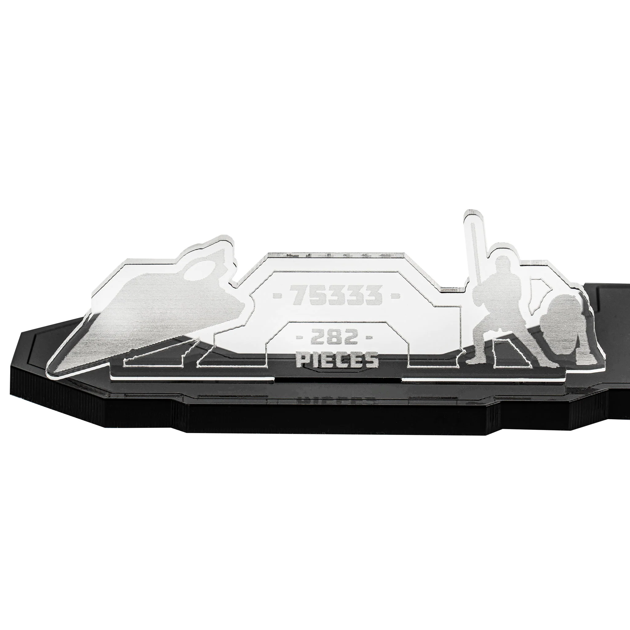 Display Stand for LEGO® Star Wars Obi-Wan Kenobi's Jedi Starfighter (75333) - Image 3