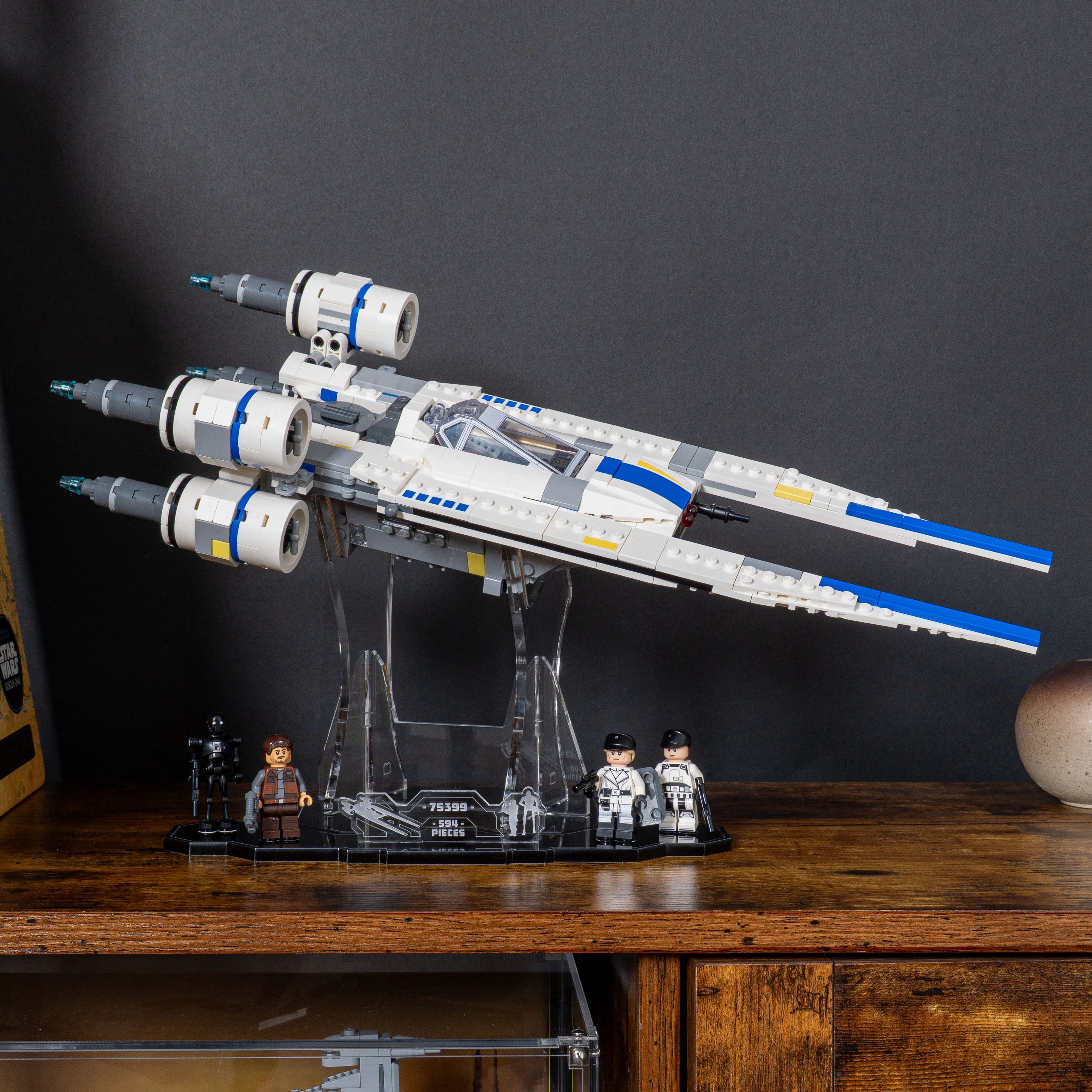 Display Stand for LEGO® Star Wars: Rebel U-Wing Starfighter (75399) - Image 8