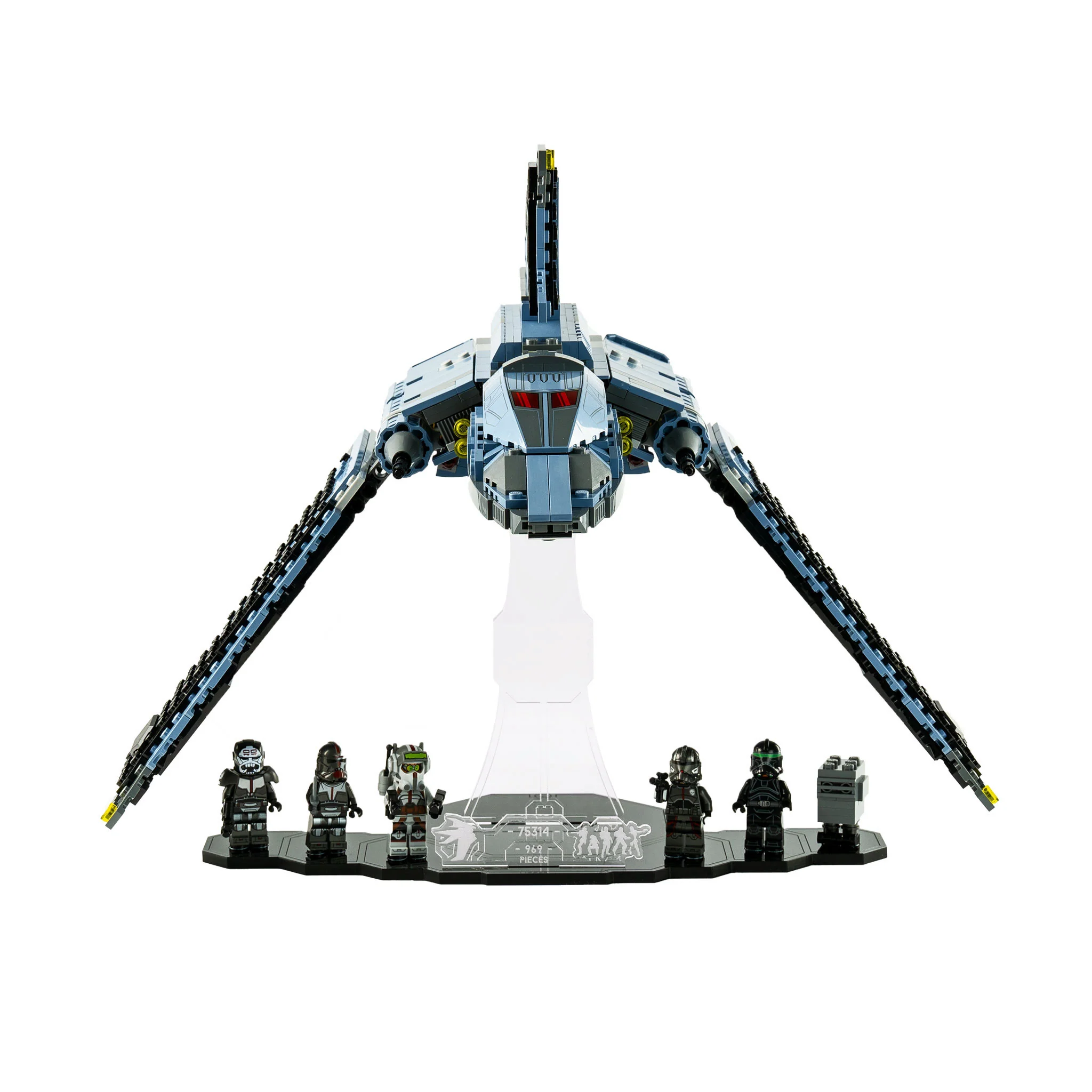 Display Stand for LEGO® Star Wars™ The Bad Batch™ Attack Shuttle (75314) - Image 2
