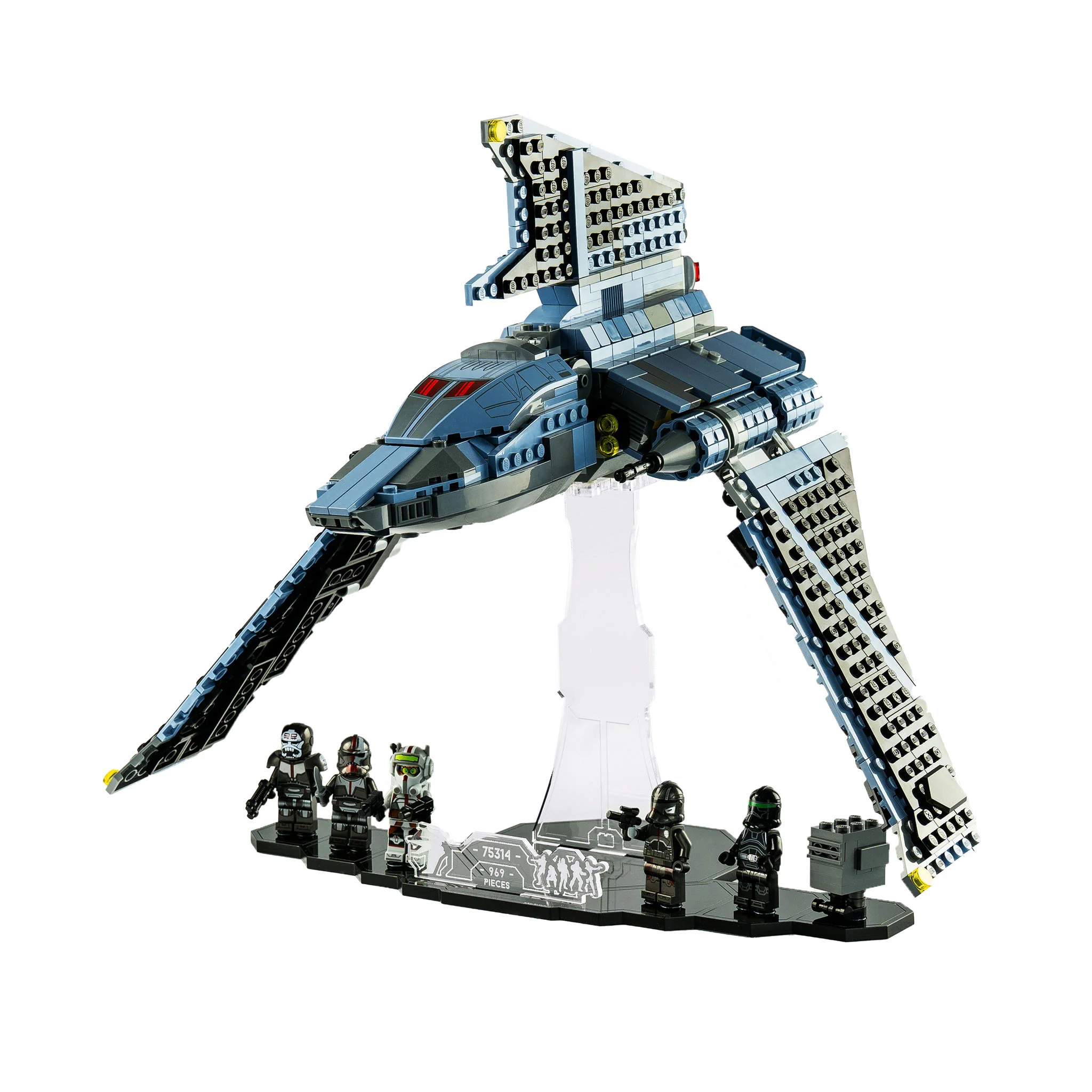 Display Stand for LEGO® Star Wars™ The Bad Batch™ Attack Shuttle (75314) - Image 3