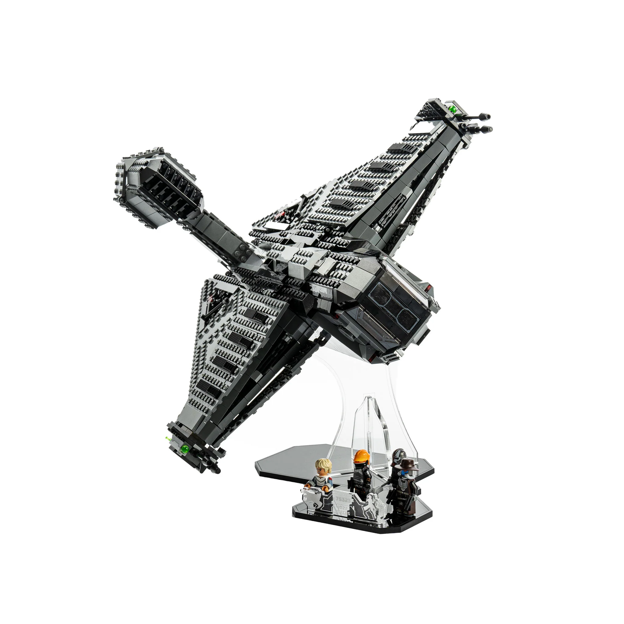Display Stand for LEGO® Star Wars™ The Justifier (75323) - Image 2