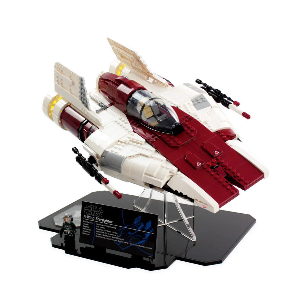 Display Stand for LEGO® Star Wars™ UCS A-Wing (75275) - Image 2