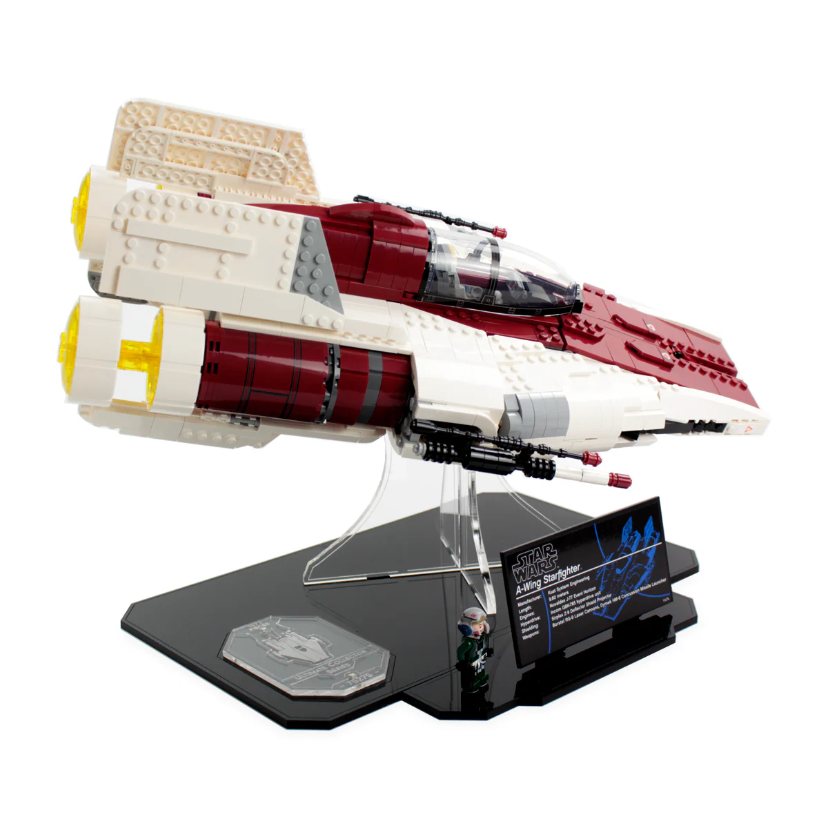 Display Stand for LEGO® Star Wars™ UCS A-Wing (75275) - Image 3