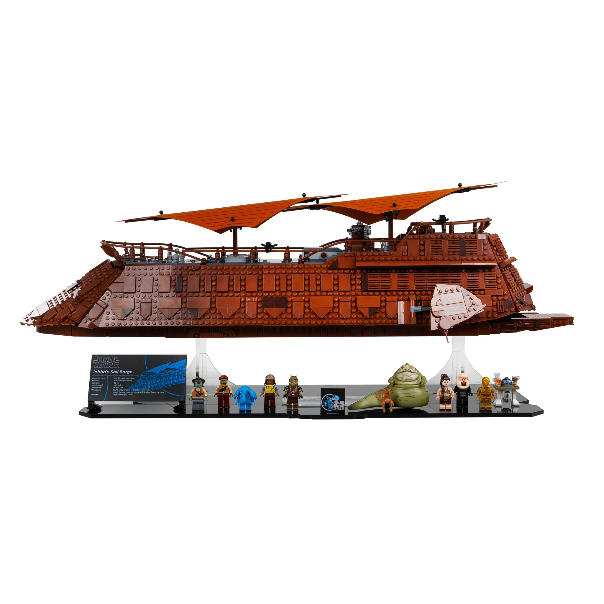 Display Stand for LEGO® Star Wars™ UCS Jabba’s Sail Barge (75397) - Image 2