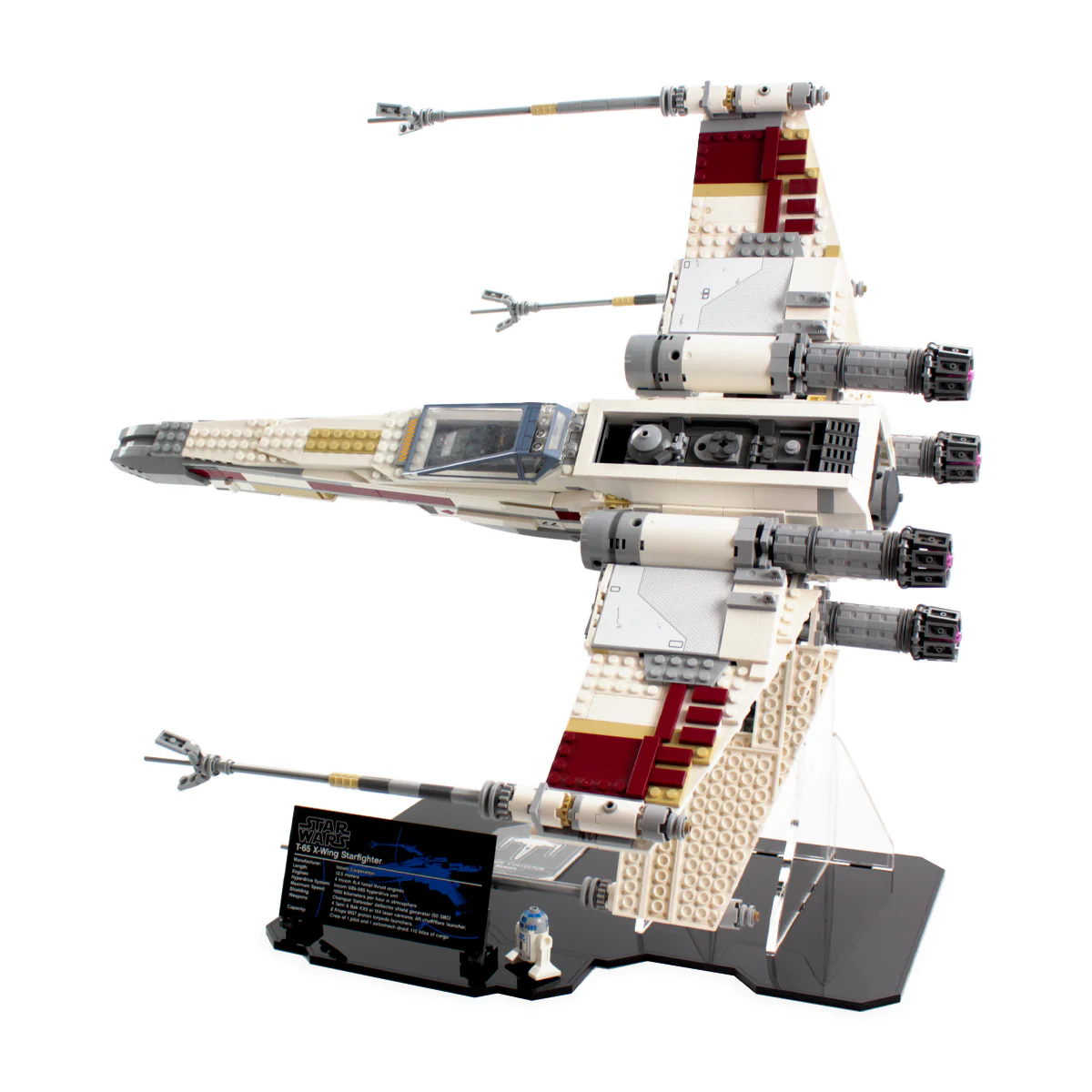 Display Stand for LEGO® Star Wars™ UCS Red Five X-Wing Fighter (10240) - Image 3