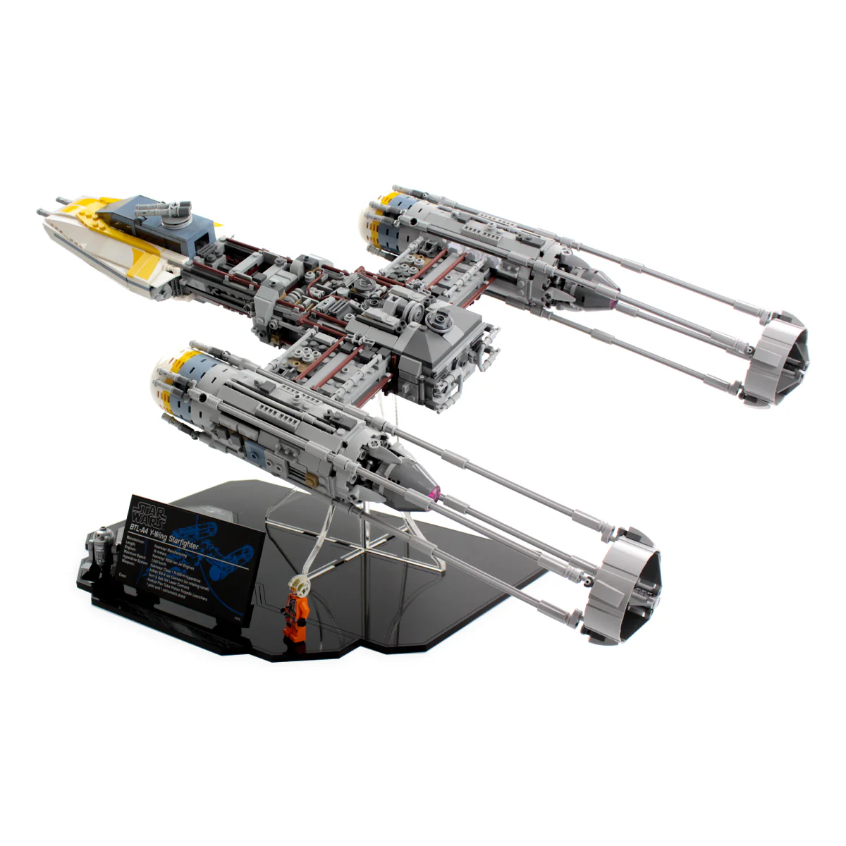 Display Stand for LEGO® Star Wars™ UCS Y-Wing (75181) - Image 3