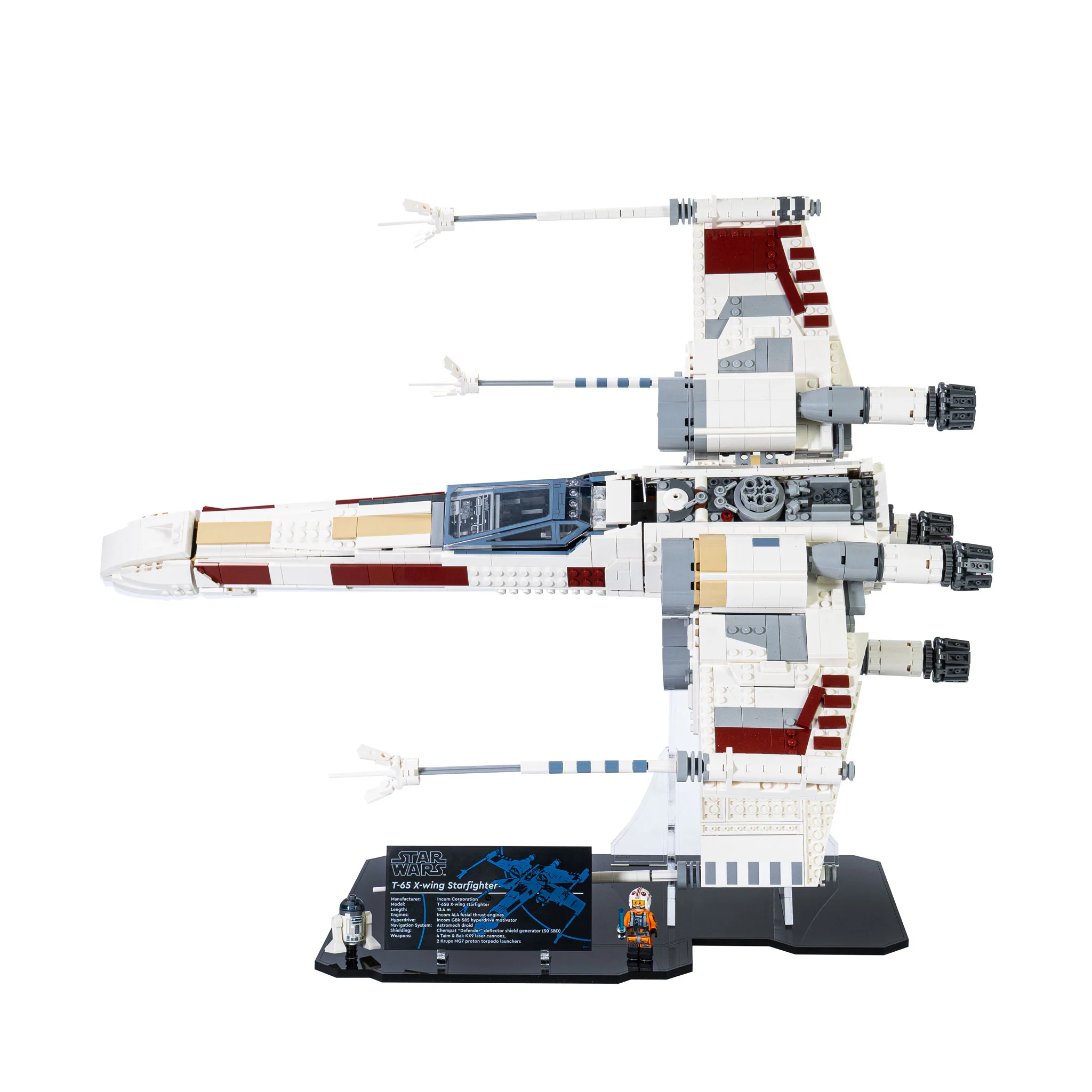 Display Stand for LEGO® Star Wars: X-Wing Starfighter™ (75355) - Image 2