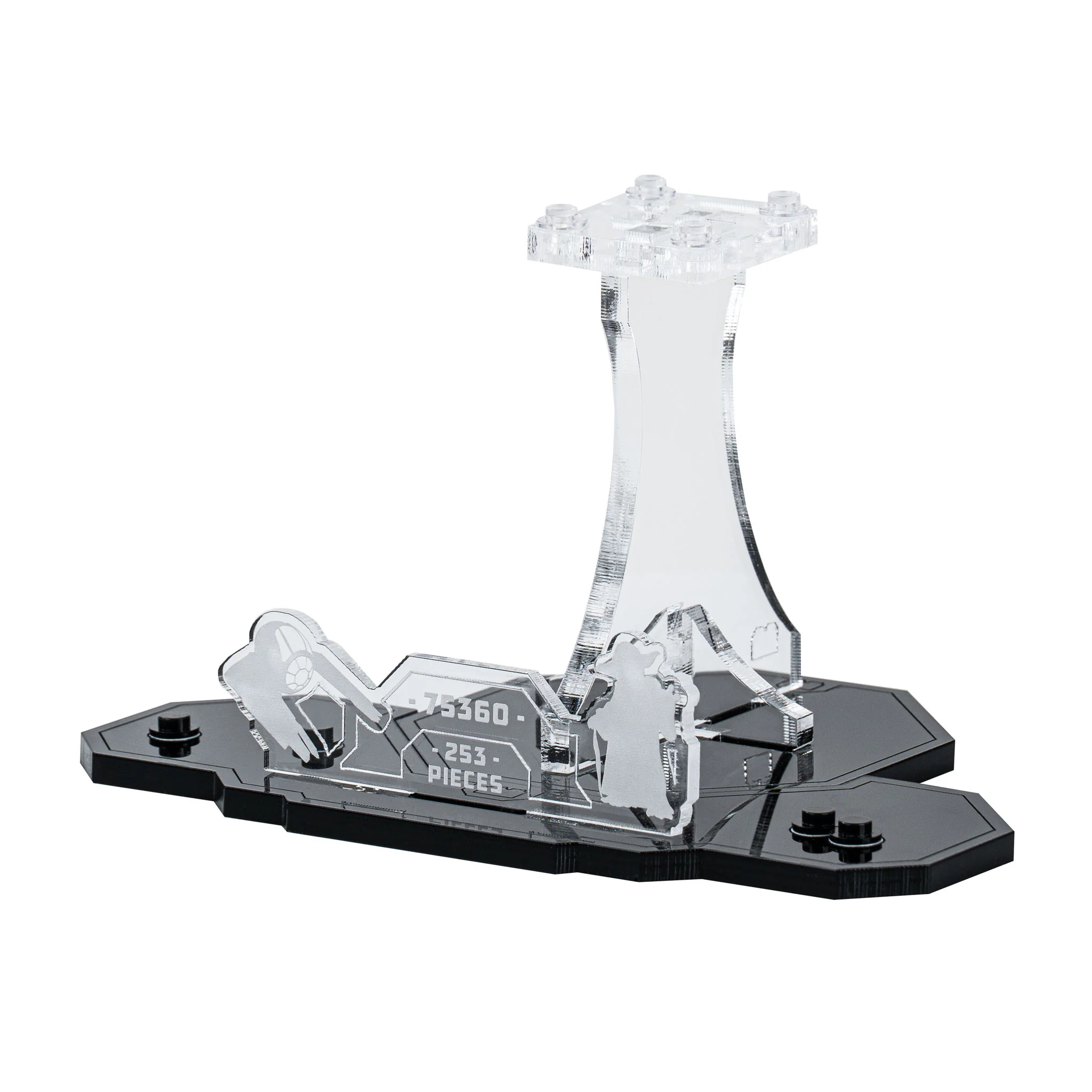 Display Stand for LEGO® Star Wars Yoda's Jedi Starfighter™ (75360) - Image 3