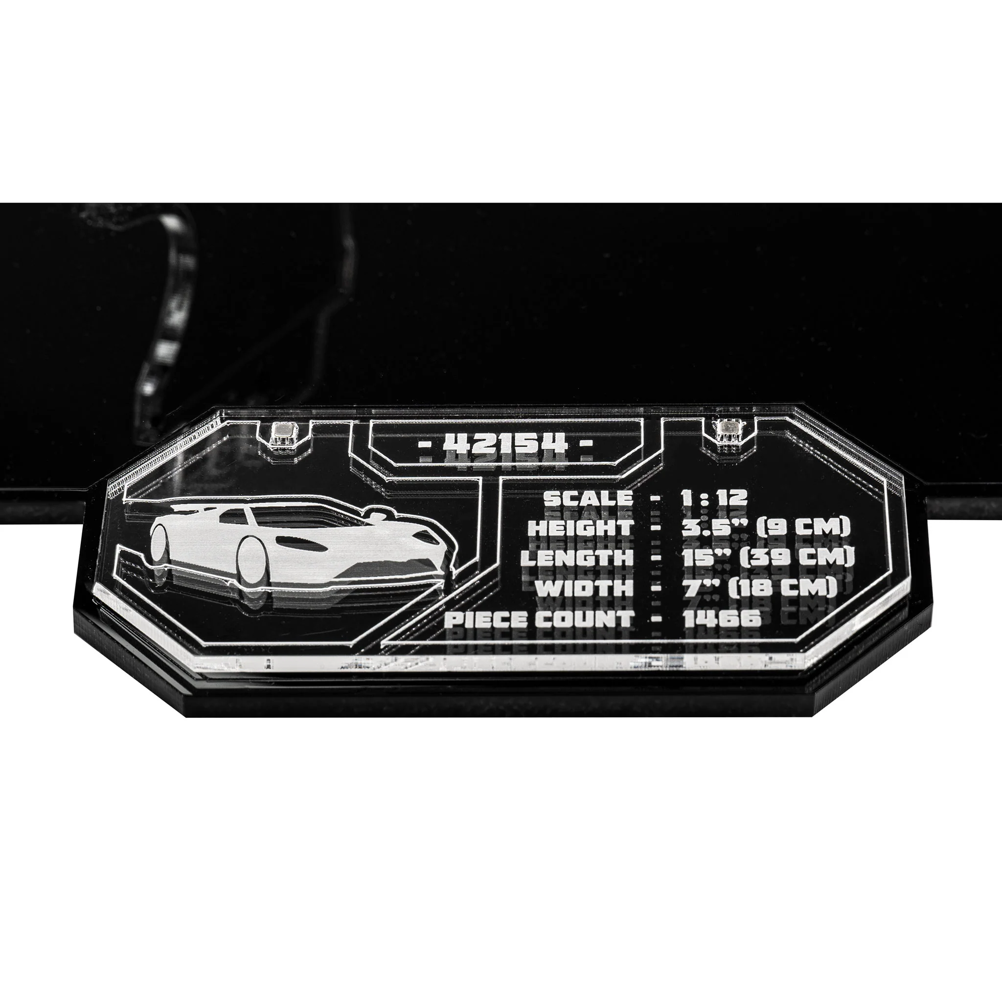 Display Stand for LEGO® Technic: 2022 Ford GT (42154) - Image 6