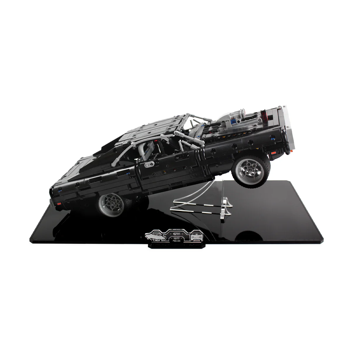 Display Stand for LEGO® Technic: Dom's Dodge Charger (42111)