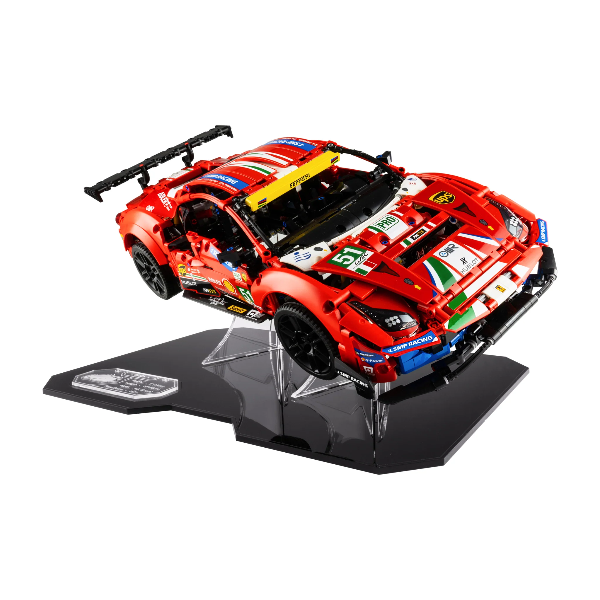 Display Stand for LEGO® Technic: Ferrari 488 GTE (42125) - Image 2