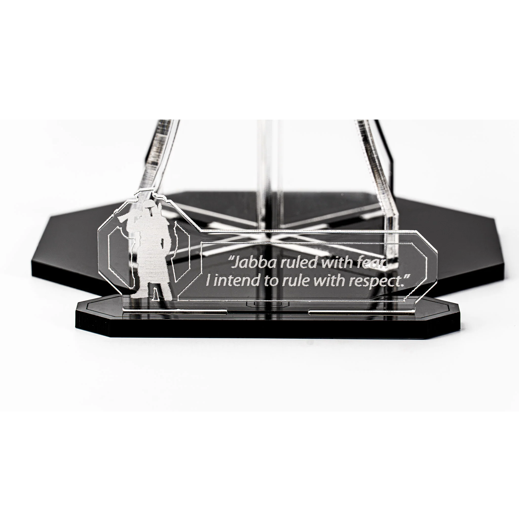 Display Stand for Star Wars™ Black Series Boba Fett Helmet (Re-Armoured) - Image 3