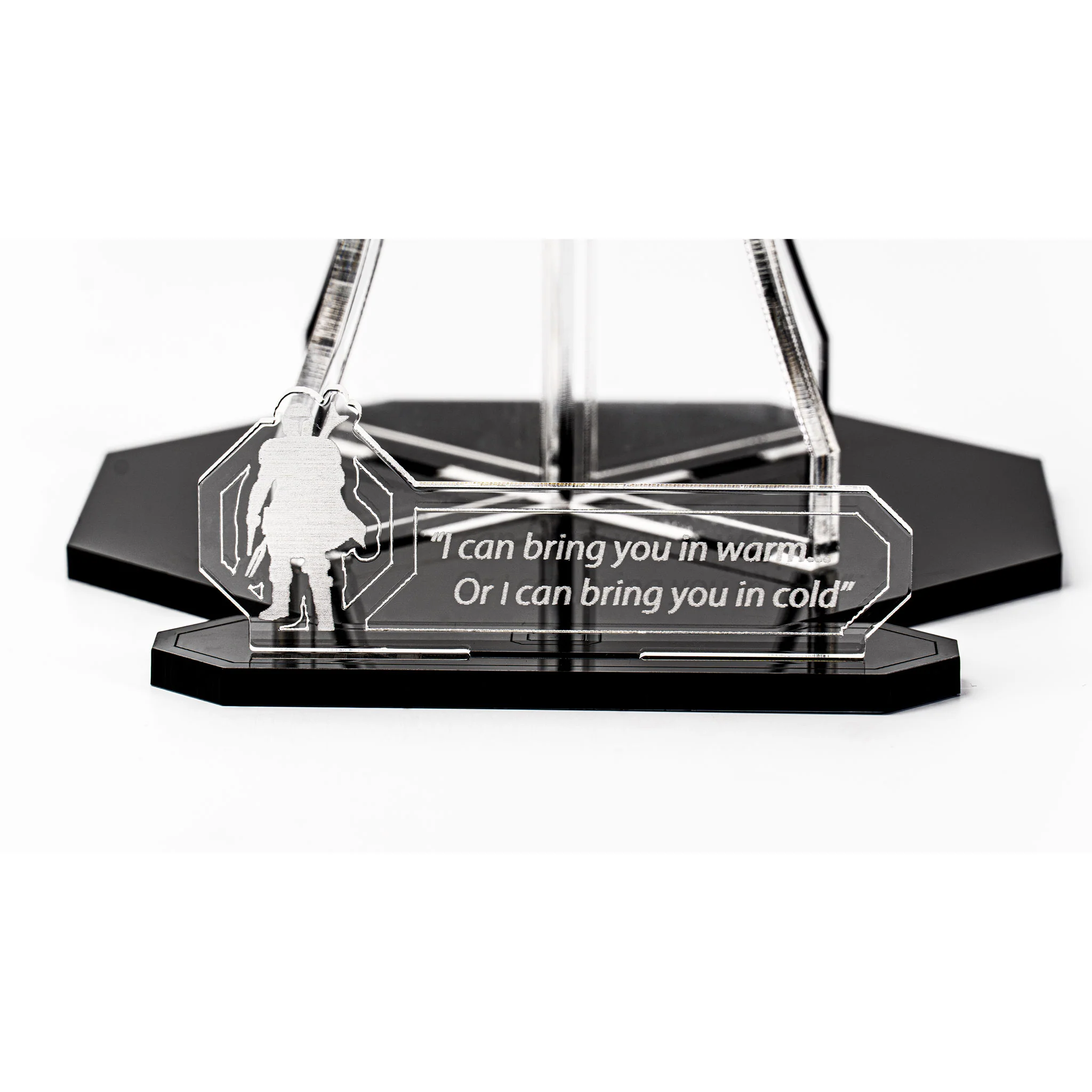 Display Stand for Star Wars™ Black Series Mandalorian Helmet - Image 3