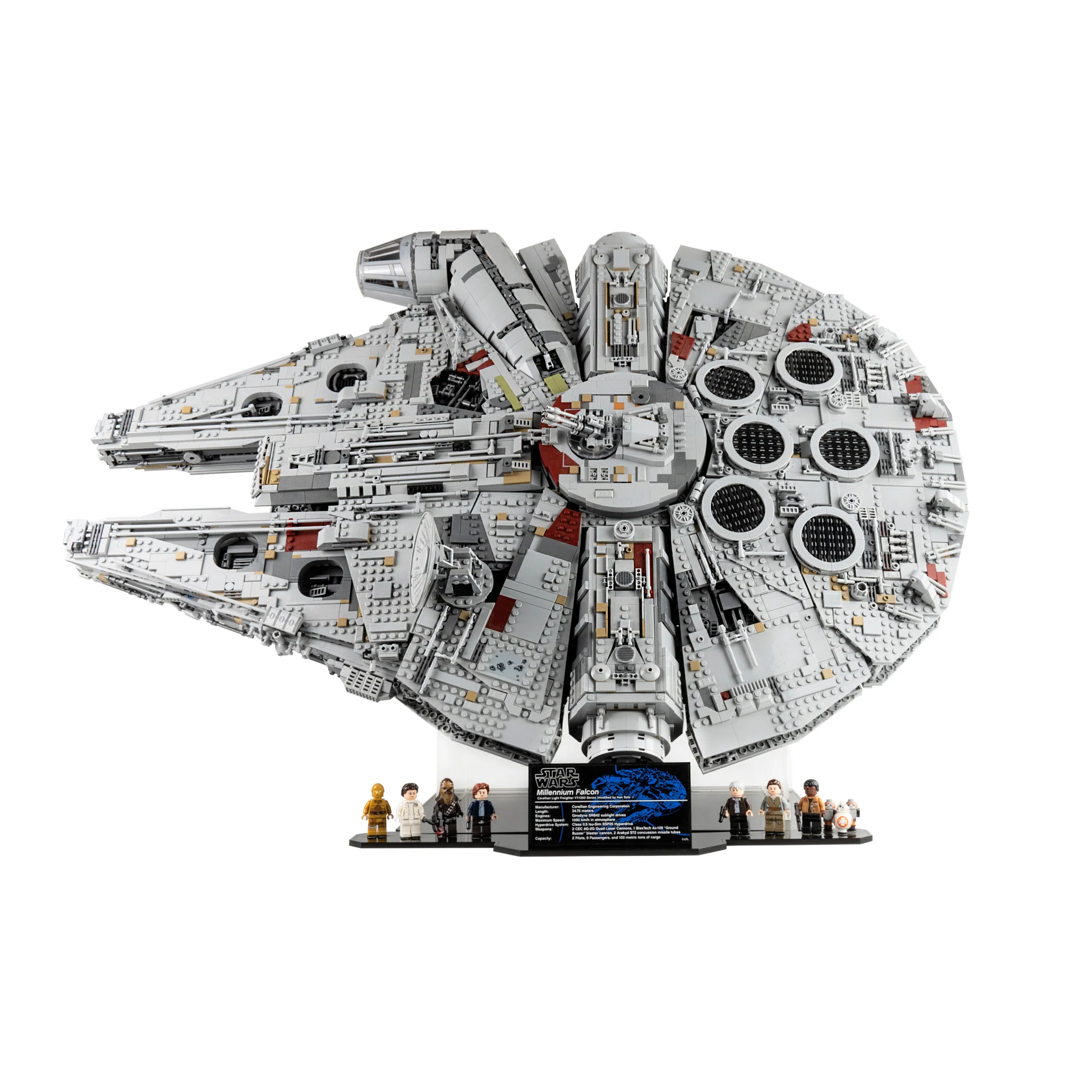 Display Stand for LEGO® Star Wars™ UCS Millennium Falcon (75192) - Image 3