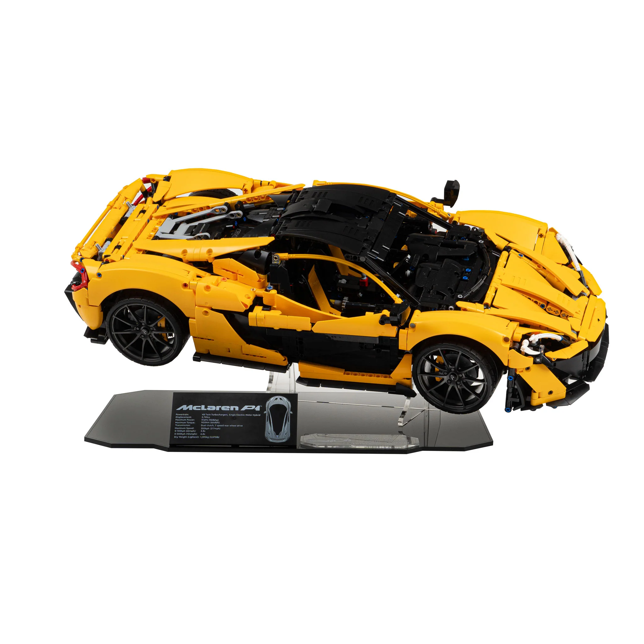 Display Stand with Plaque for LEGO® Technic™ McLaren P1™ (42172) - Image 3