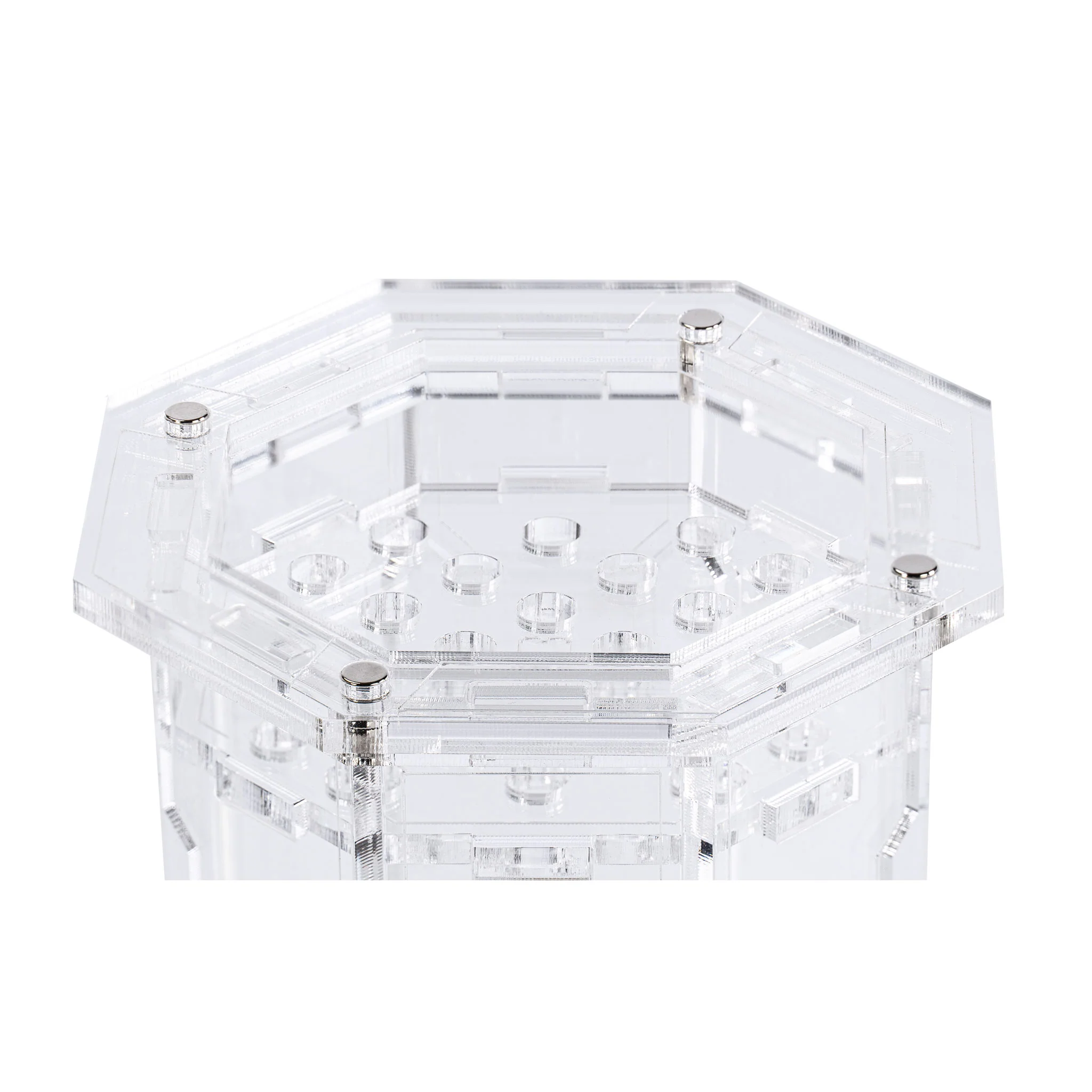 Large Display Vase for LEGO® Flowers - Clear - Image 4