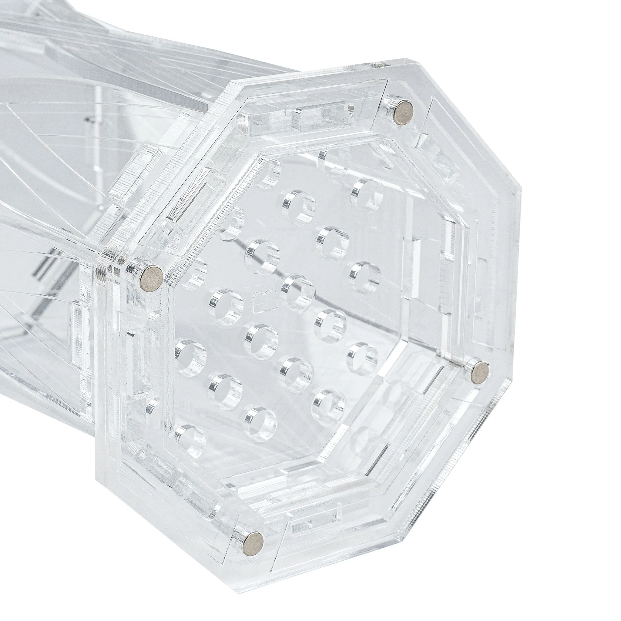 Large Display Vase for LEGO® Flowers - Clear - Image 5
