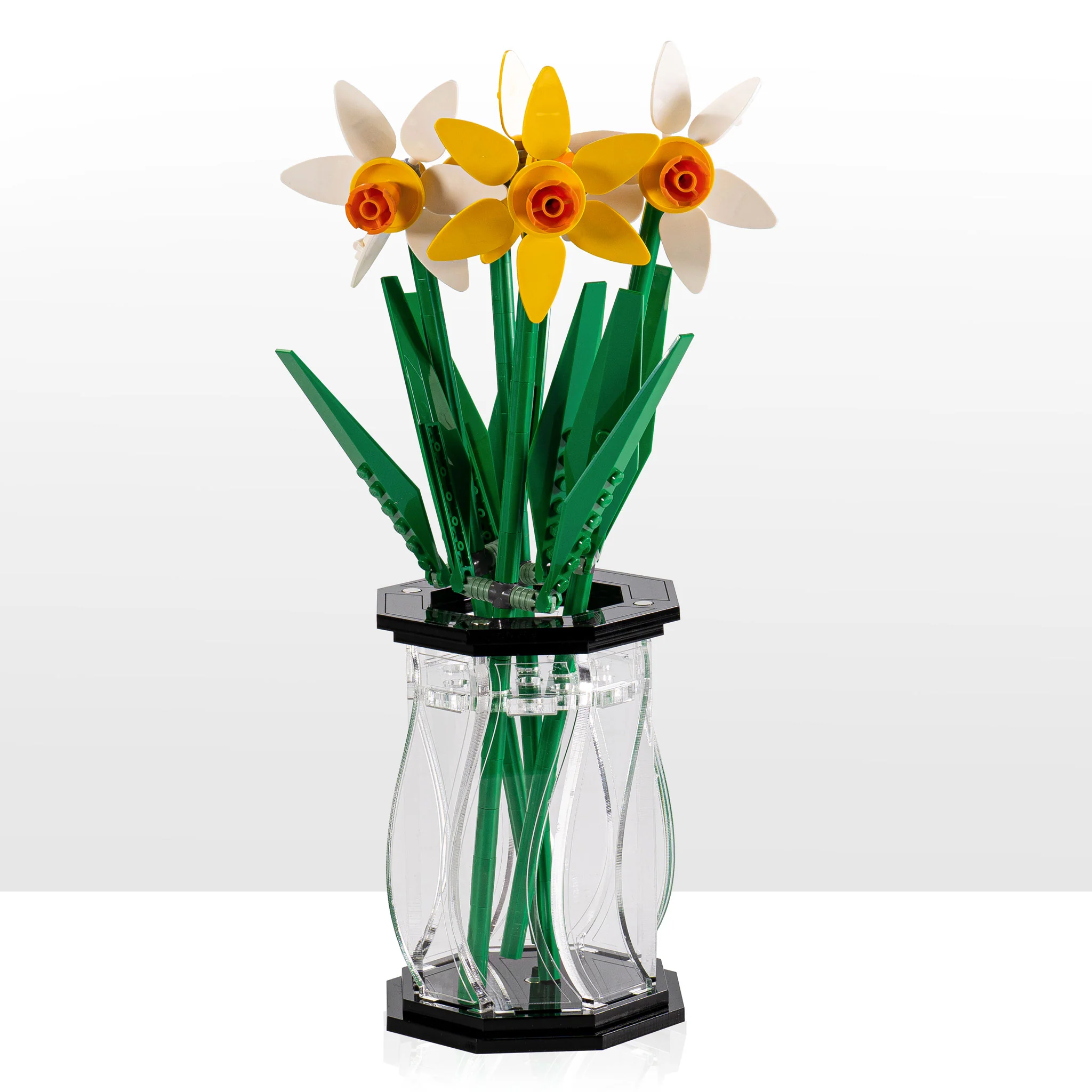 Display Vase for LEGO® Flowers - Black - Image 3