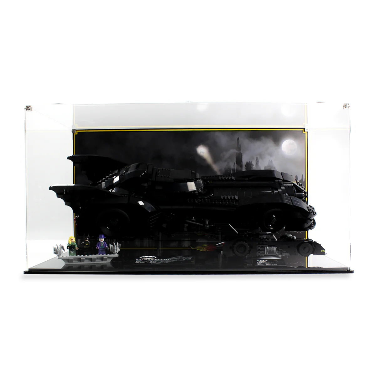 Dual Display Case for LEGO® DC: Batmobile (76139) and Batmobile (40433) - Image 3