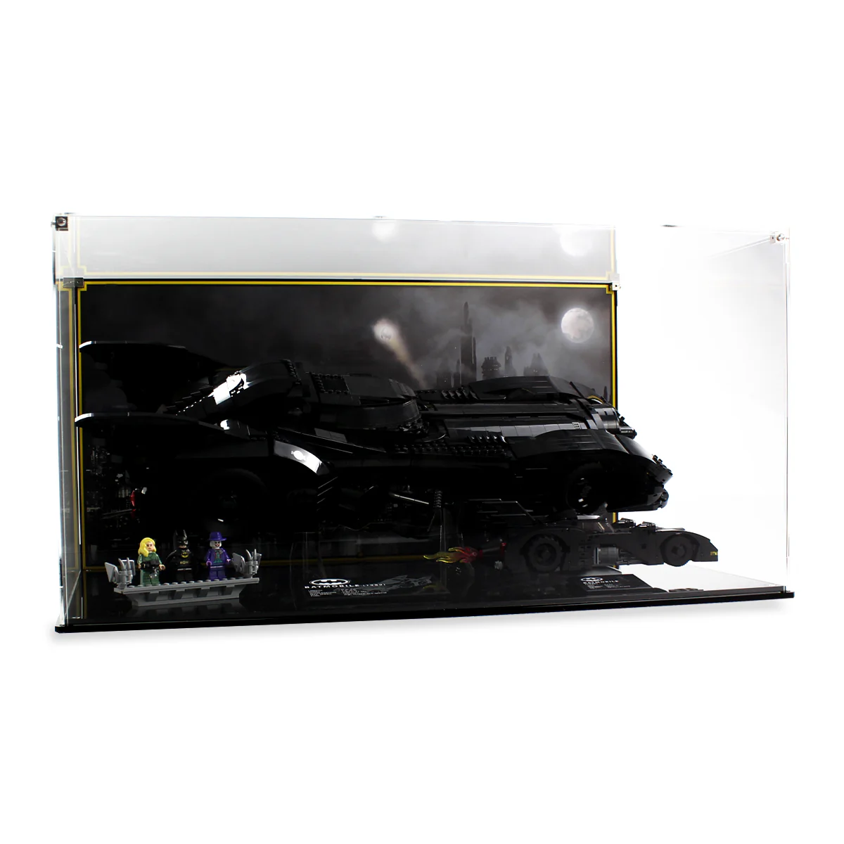 Dual Display Case for LEGO® DC: Batmobile (76139) and Batmobile (40433) - Image 4