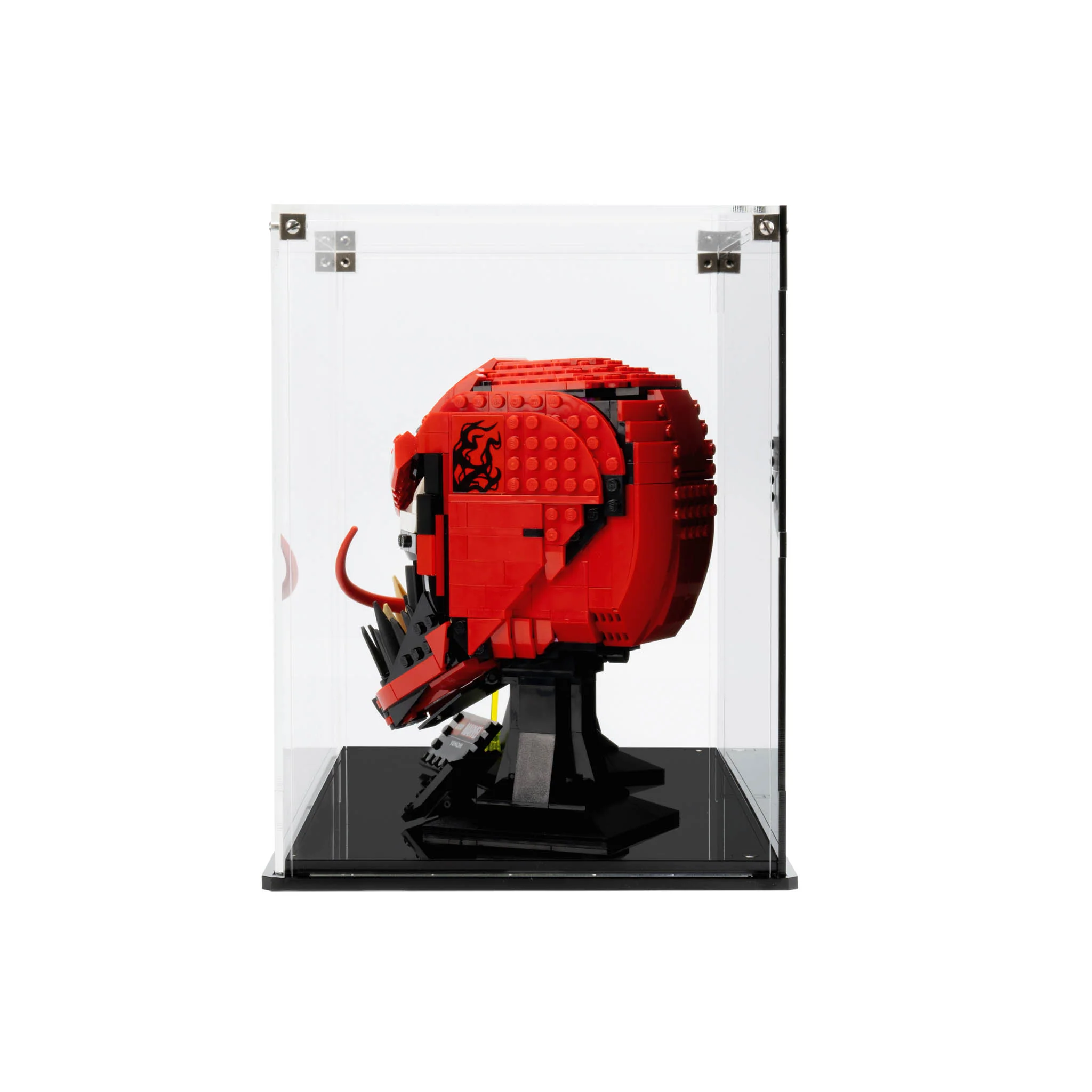 Dual Display Case for LEGO® Marvel Helmets: Spider-Man Venom (76187) & Carnage (76199) - Image 6